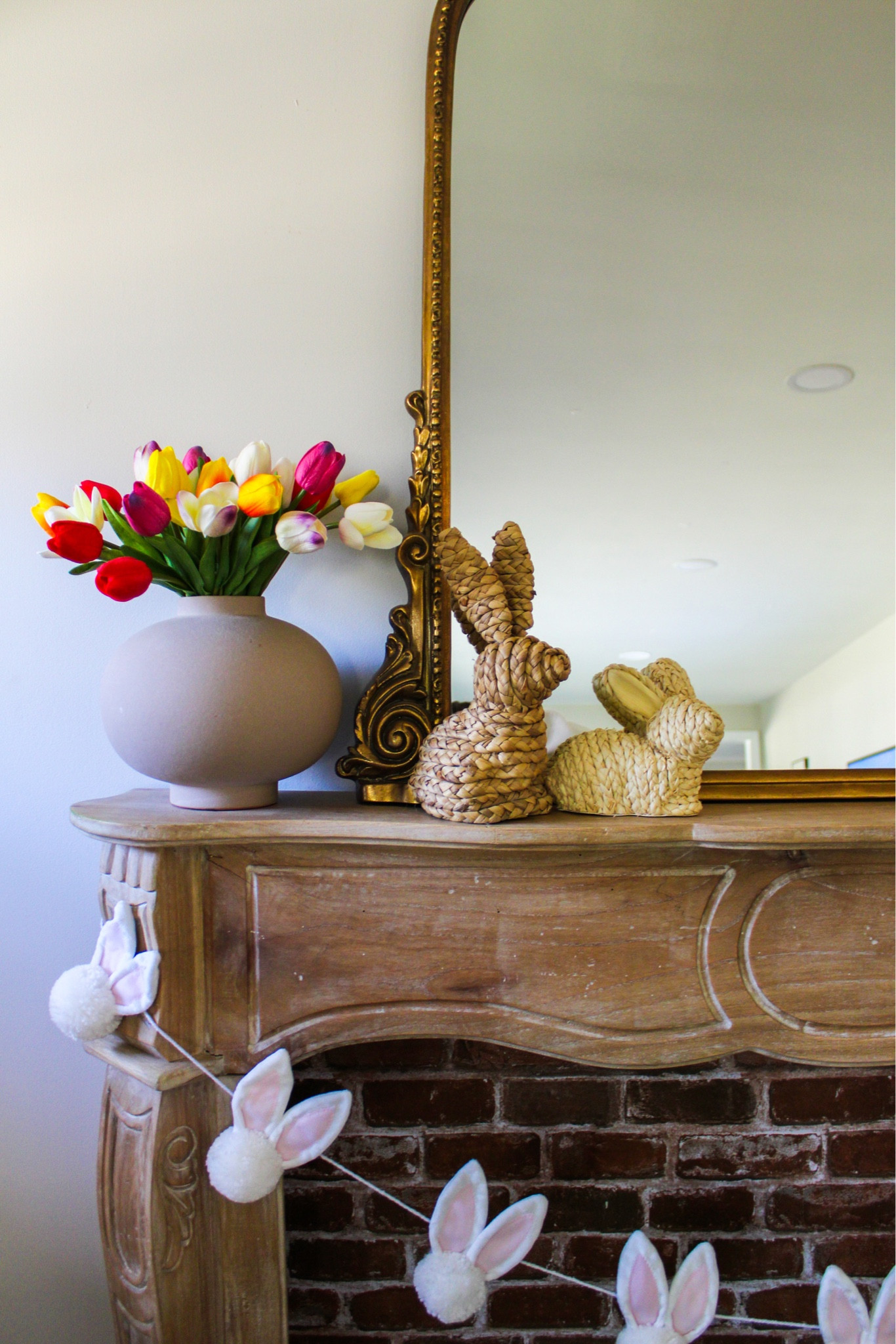 Easter mantle decor! 

#LTKSeasonal #LTKhome