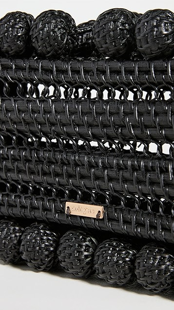 EOS Rattan Clutch | Shopbop