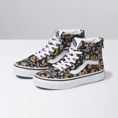 Kids Fun Floral Sk8-Hi Zip | Shop Kids Shoes At Vans | Vans (US)