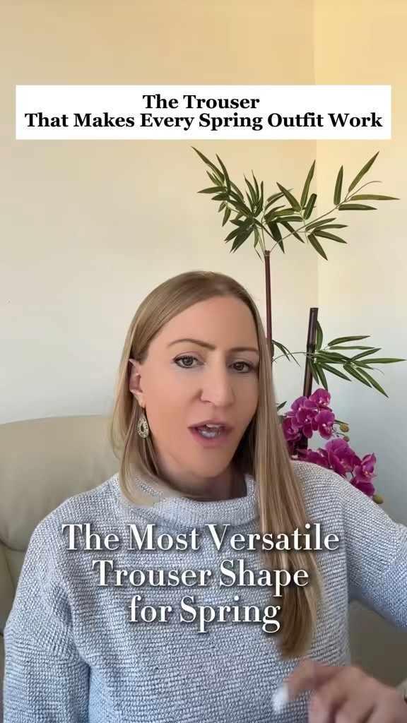 The most versatile piece in your spring wardrobe isn’t a top — it’s your trousers.
A well-cut, tailored trouser instantly refines everything you pair it with.
Instead of replacing your wardrobe for spring, start here:
• Pair with a silk blouse for a polished look
• Add a structured blazer for instant elevation
• Swap in a refined tee for effortless everyday style
The key is in the drape, the fit, and the waistline — when those are right, the entire outfit comes together.
If your outfits have been feeling “off,” this is usually the piece that fixes it.
I’ve linked my favorite tailored trousers and the exact pieces I’d style them with below.

#LTKSeasonal #LTKOver40 #LTKgrwm