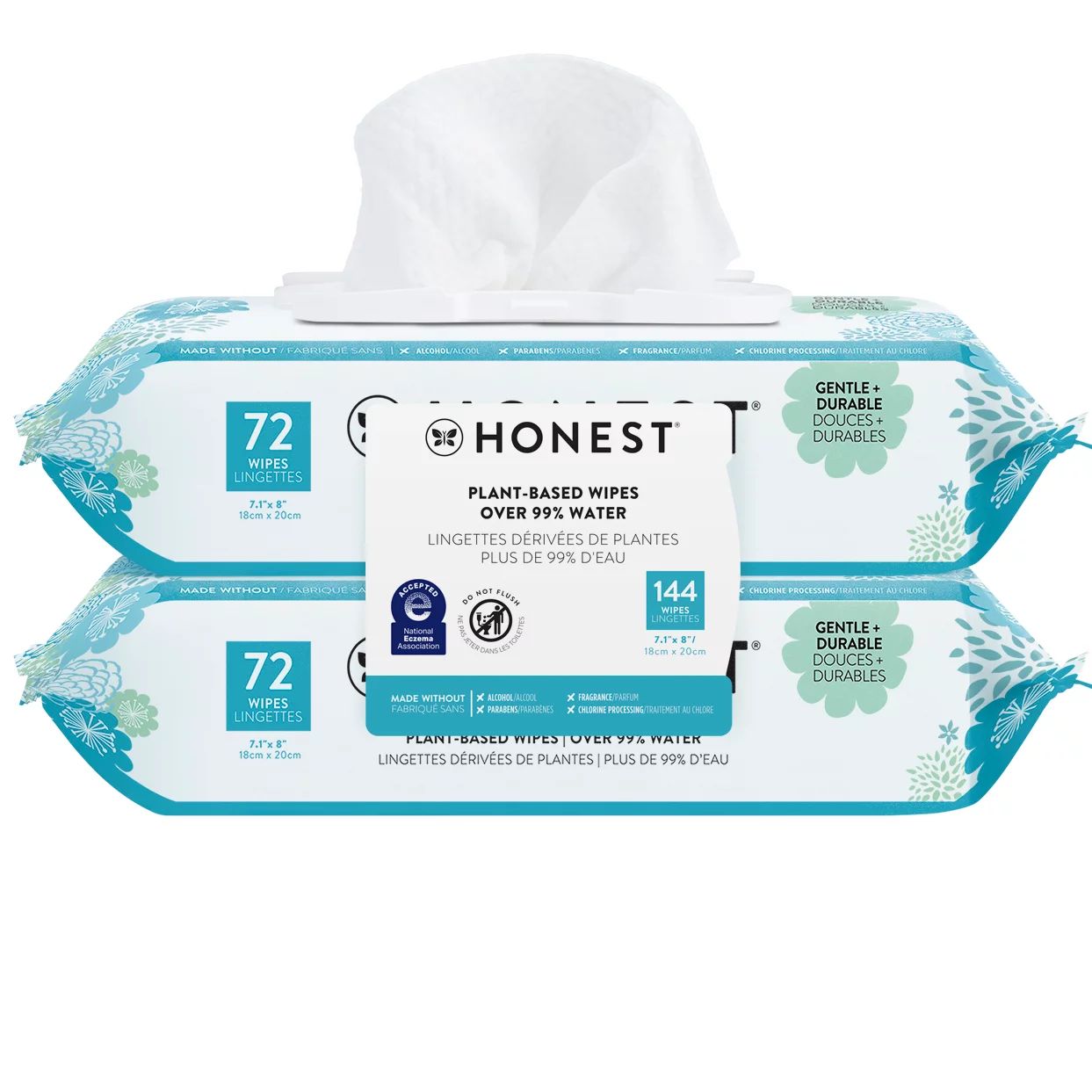 The Honest Company Wipes, Classic, 144 Count | Walmart (US)