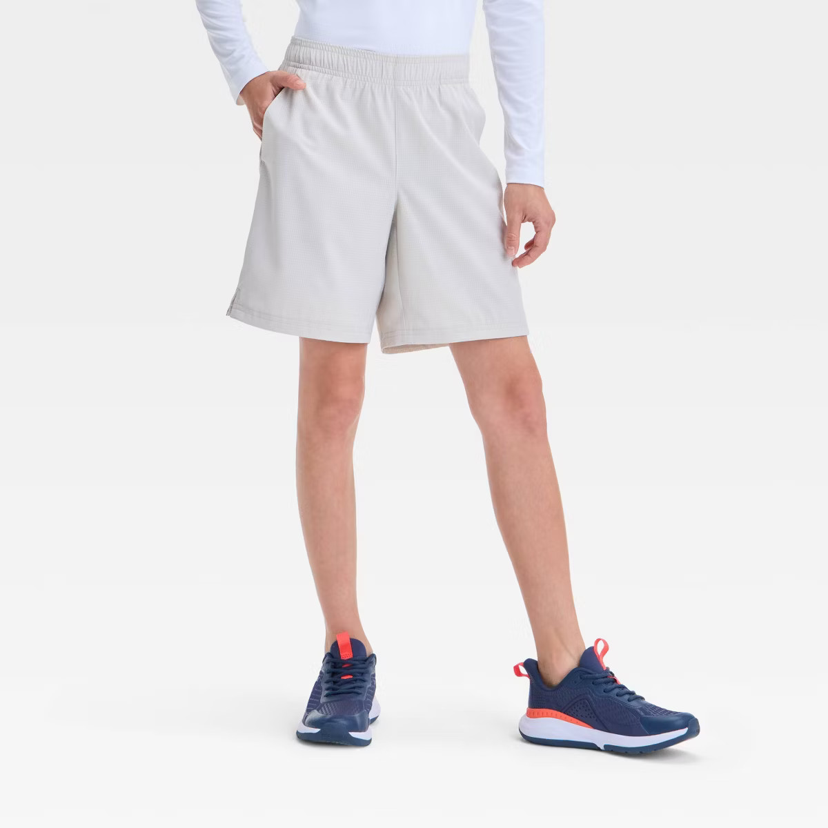Boys' Textured Woven Shorts - All In Motion™ | Target