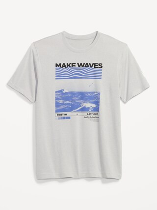 Graphic Go-Dry Cool Odor-Control Core T-Shirt for Men | Old Navy (US)