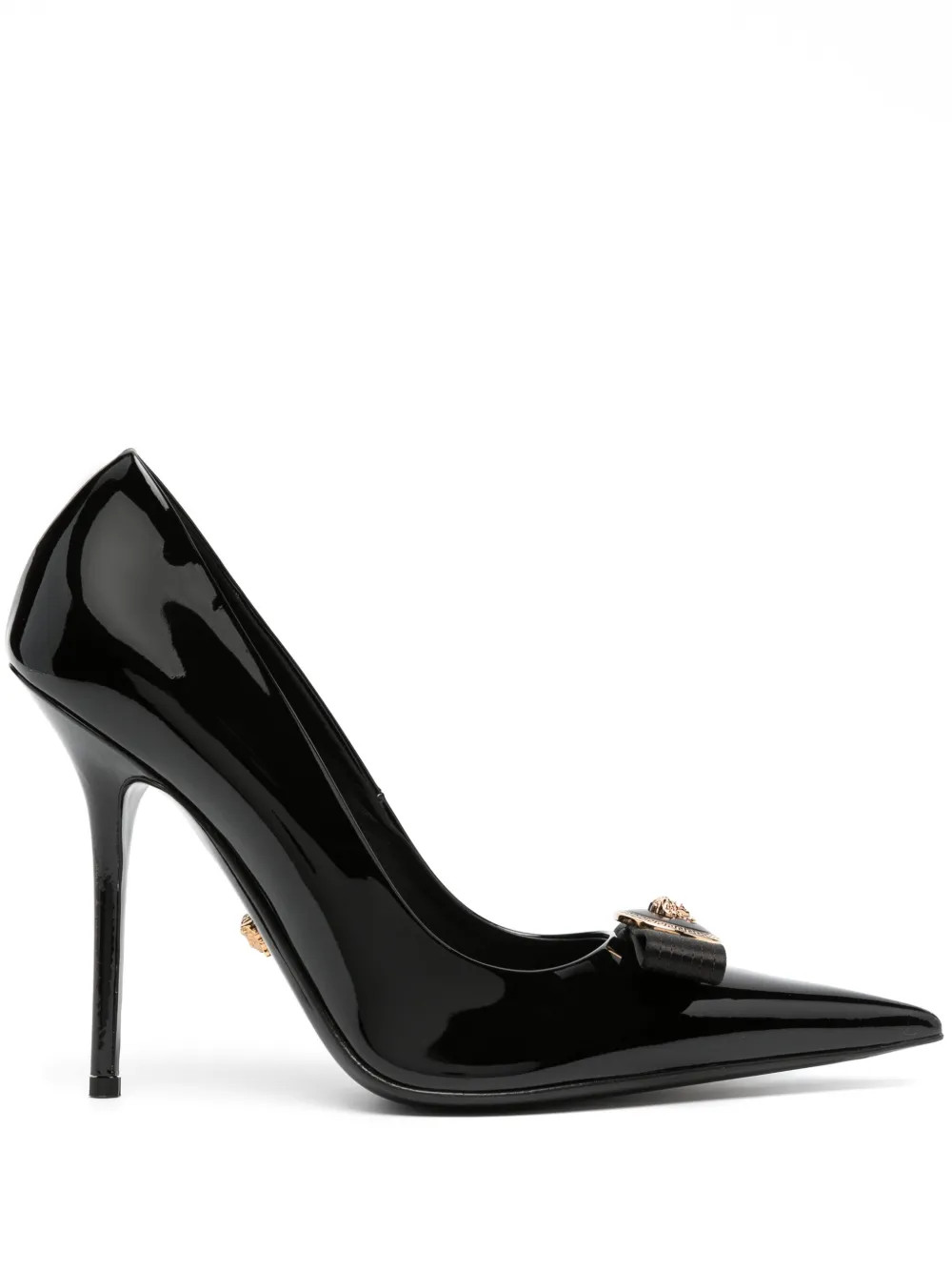 Versace 120mm Gianni Pumps  | Black | FARFETCH | Farfetch Global