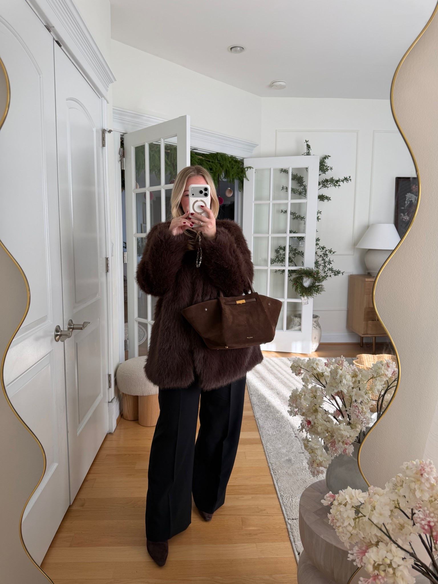 Chic winter outfit with faux fur coat!

#LTKGiftGuide #LTKootd #LTKgrwm