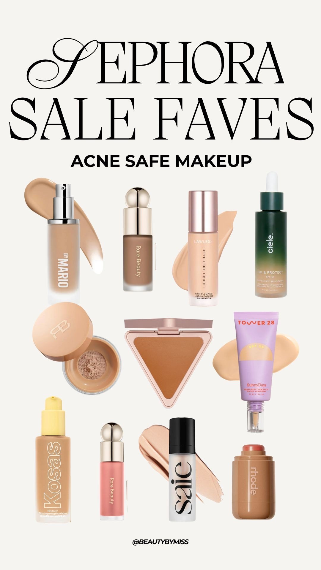 sephora sale: acne safe makeup recommendations 

#LTKBeauty #LTKSaleAlert #LTKSeasonal
