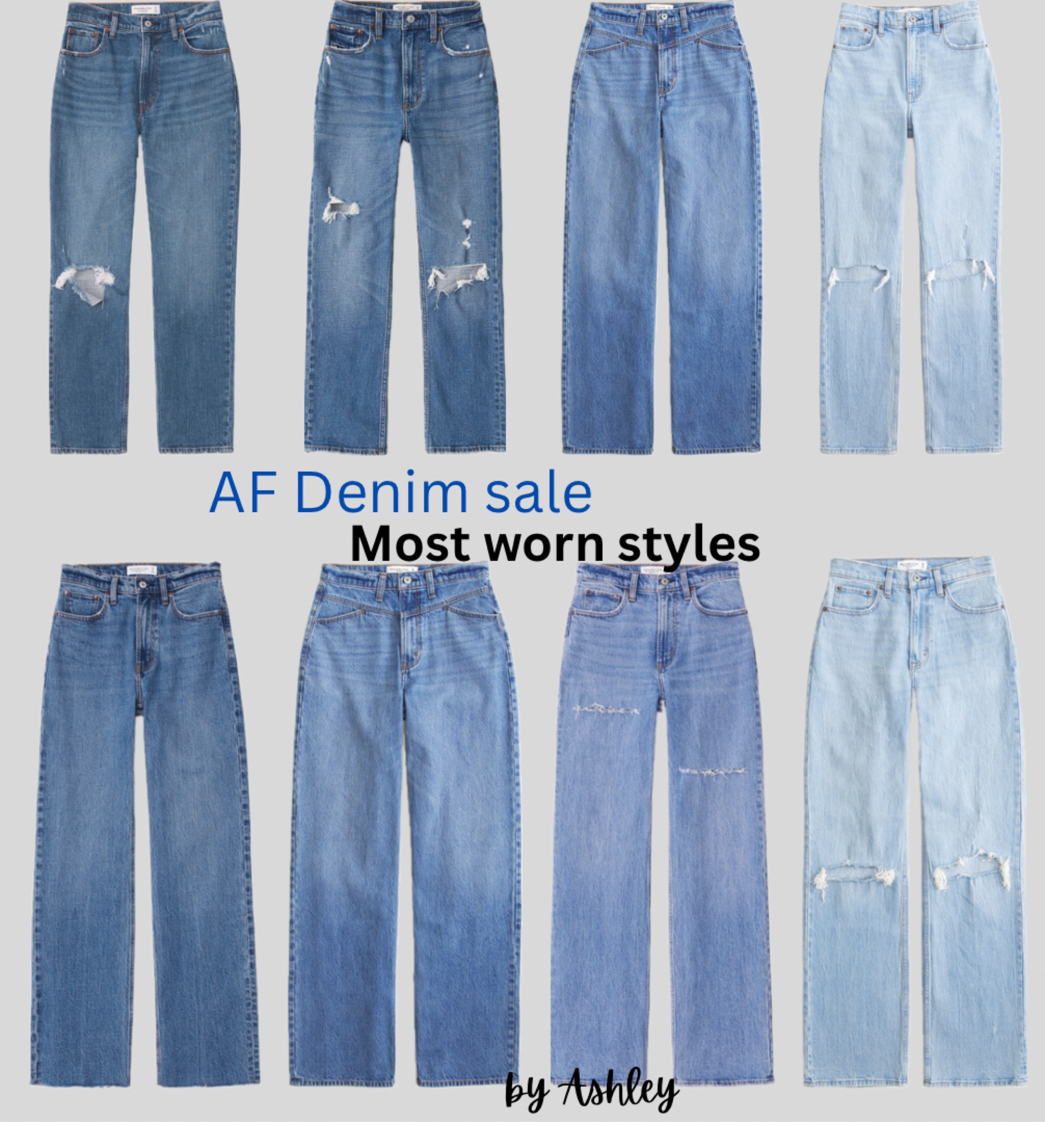 My favorite and most worn jeans from Abercrombie and they’re 25% off  I wear size 26 regular 

#LTKSpringSale #LTKsalealert #LTKMostLoved