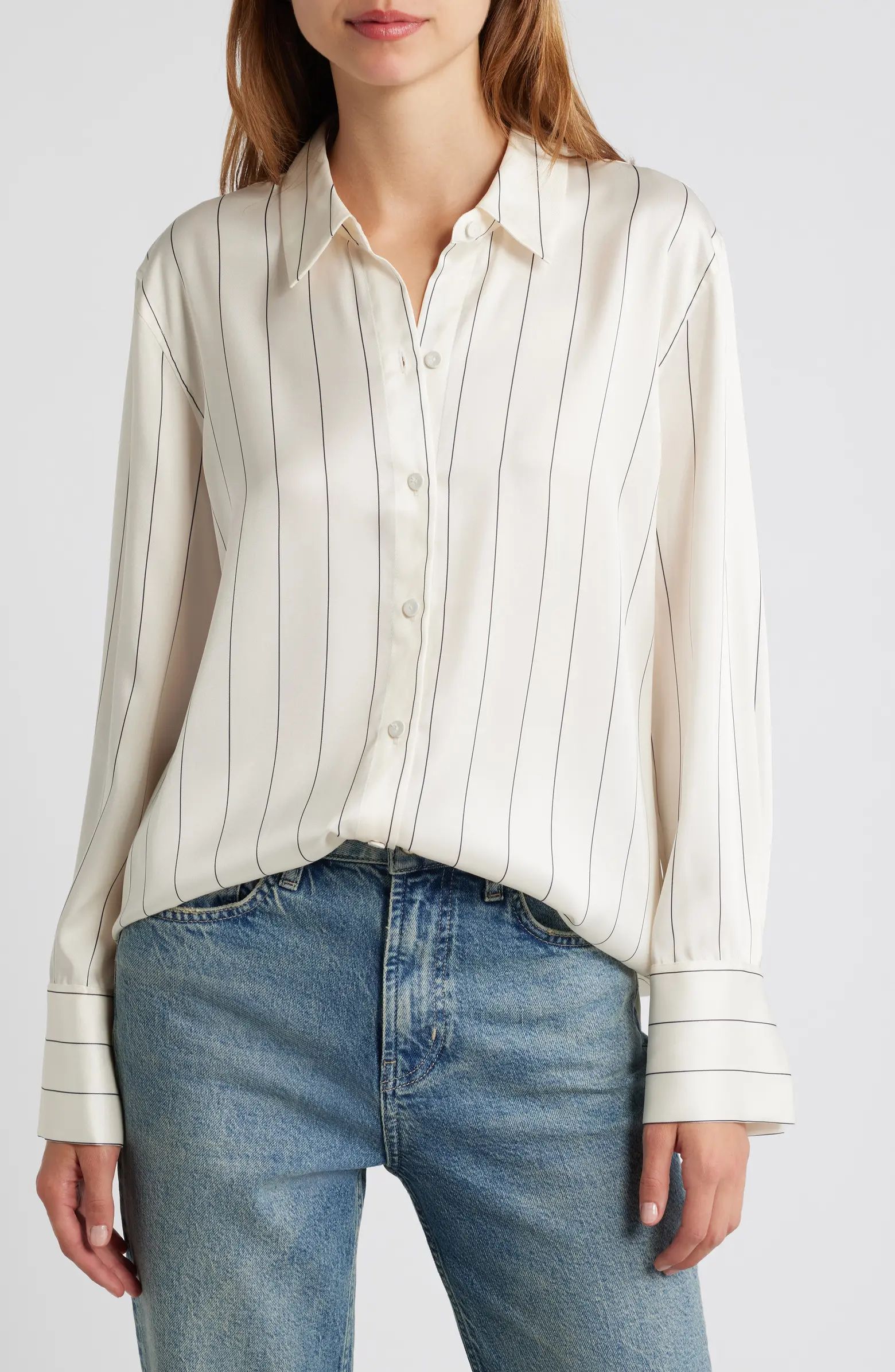 Rails Saige Stripe Button-Up Shirt | Nordstrom | Nordstrom