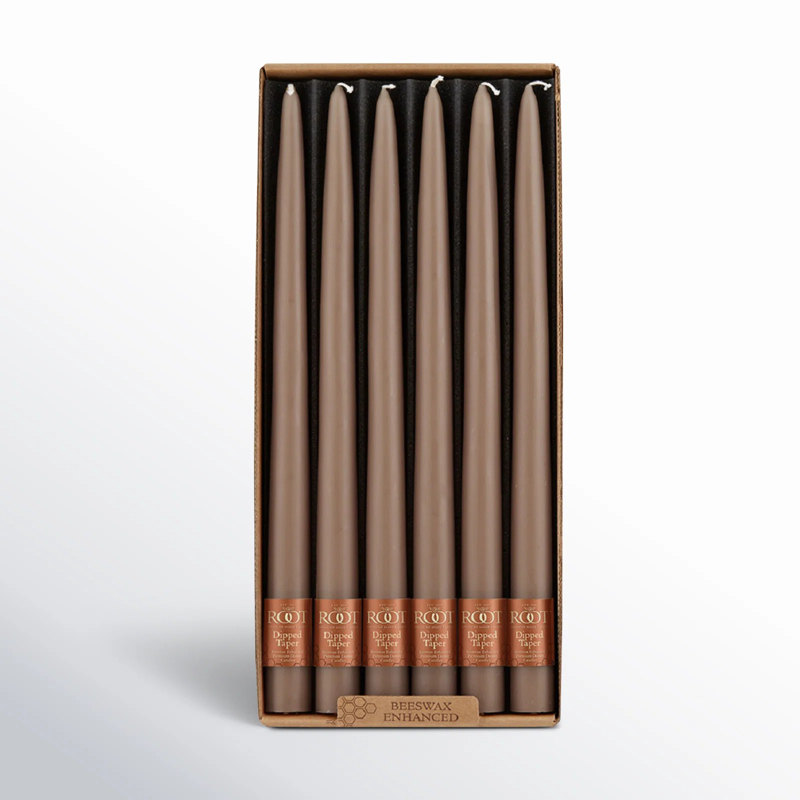 12 Piece Unscented Taper Candle Set (Set of 12) | Joss & Main