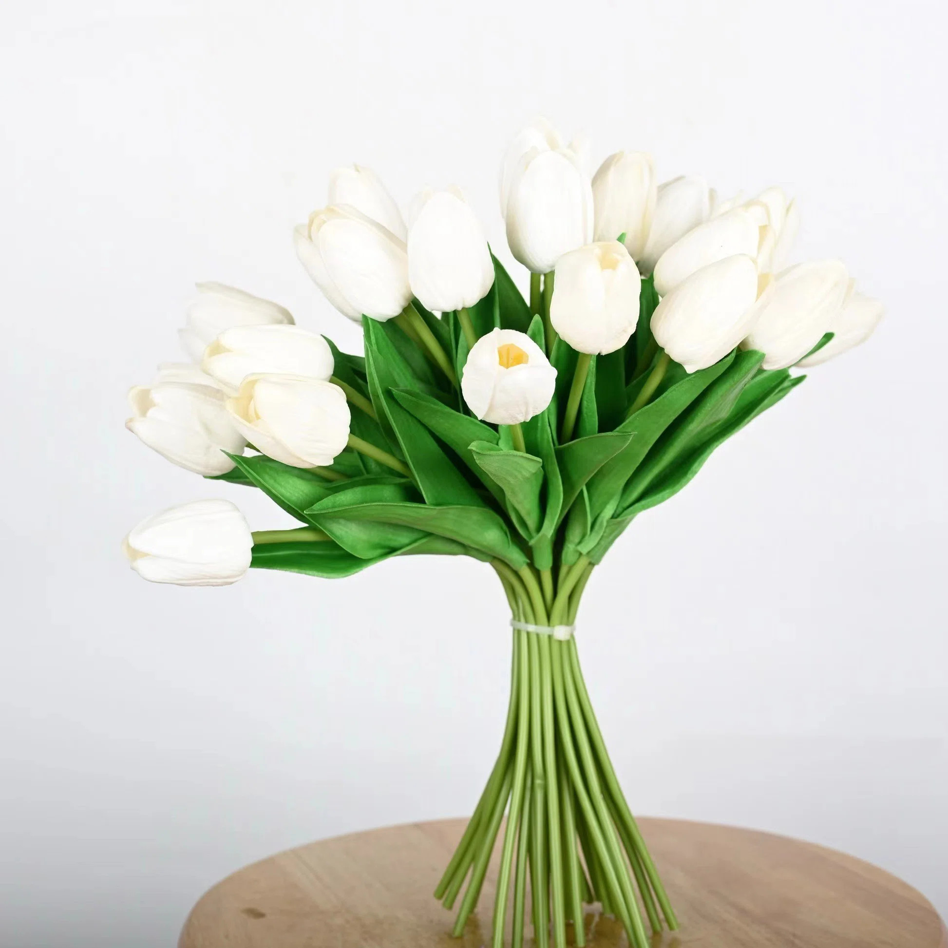 Artificial Tulip Floral Arrangement With Long Stems, Faux Flower For Dining Table Centerpieces Ho... | Wayfair North America