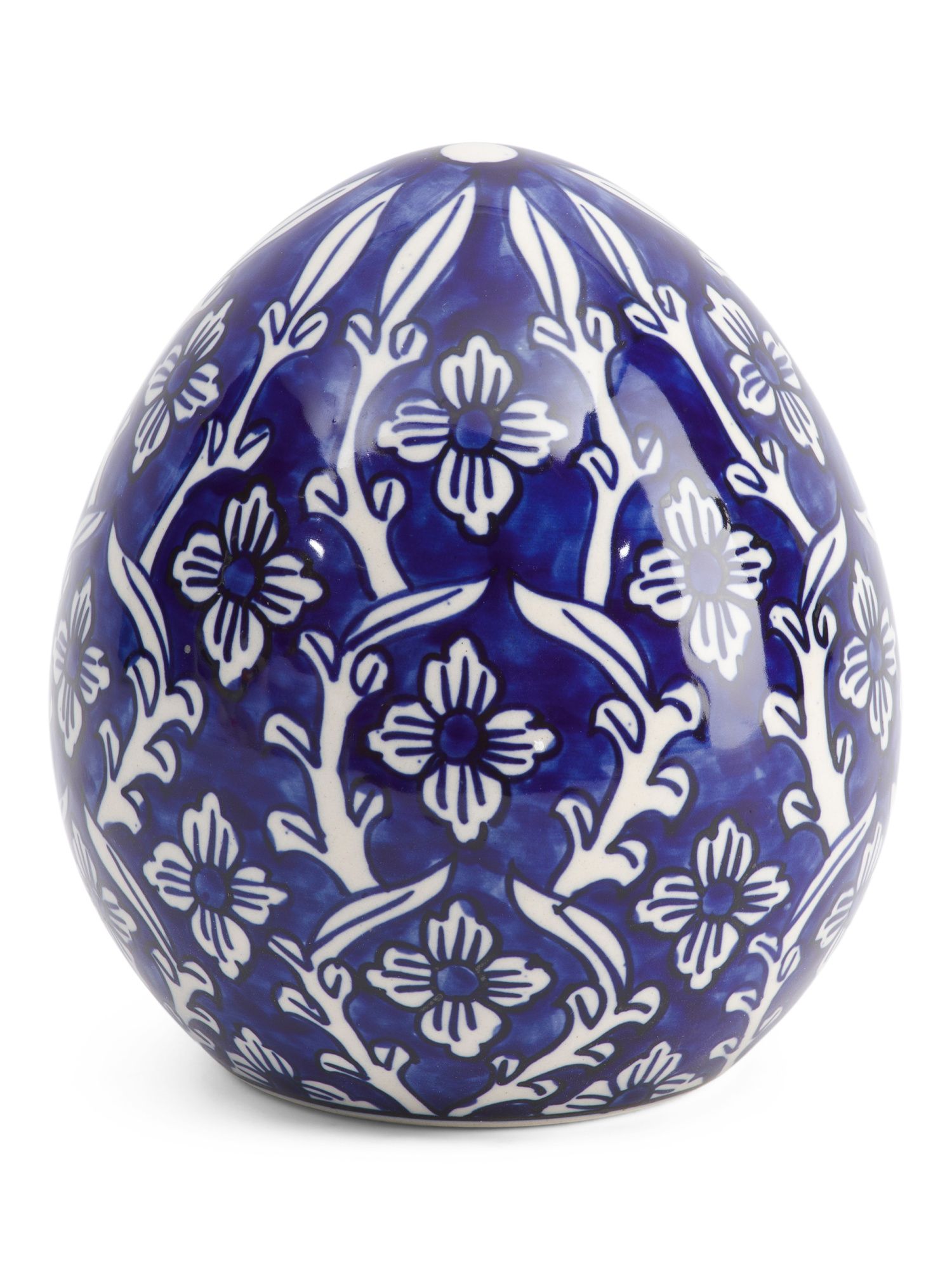 8in Printed Ceramic Easter Egg | TJ Maxx