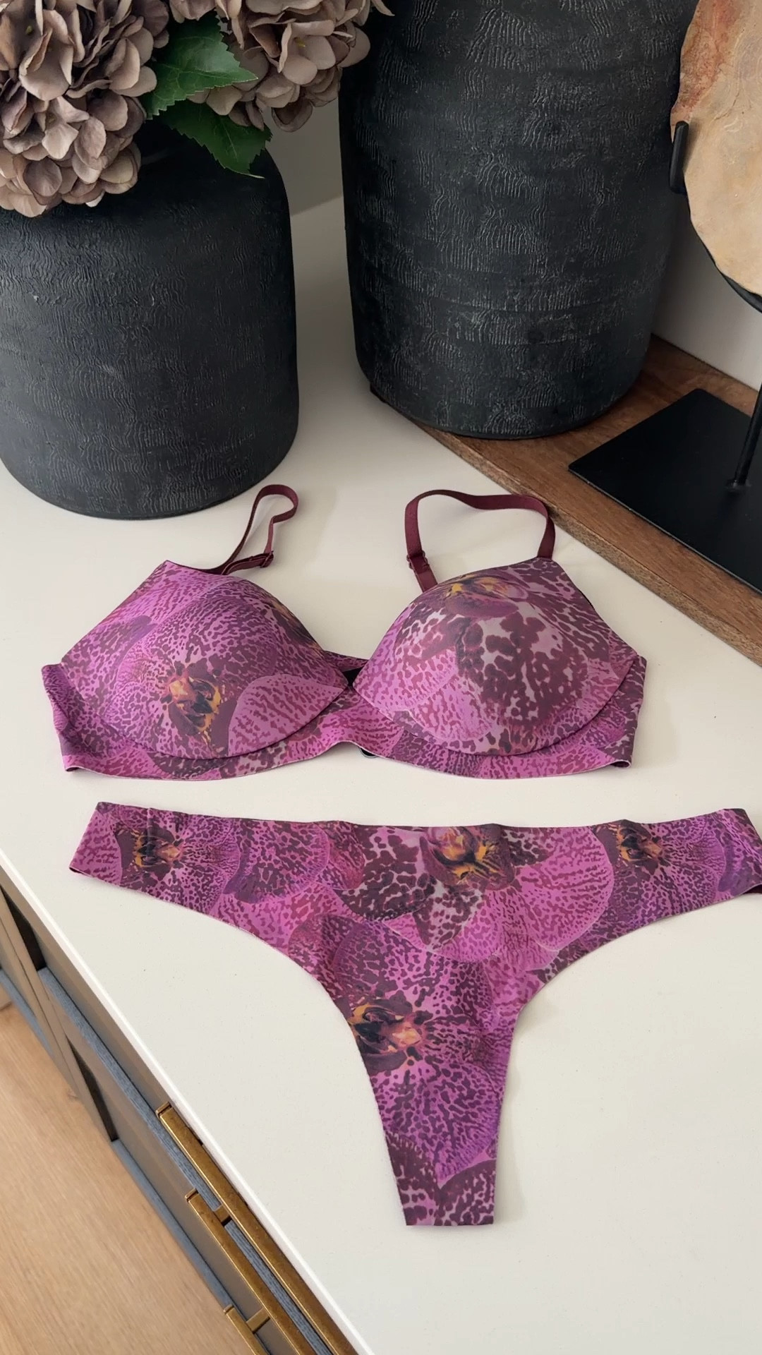 EBY Orchid Bra and Thong