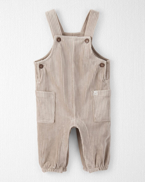 Baby Recycled Velvety Corduroy Overalls | Carter's Inc