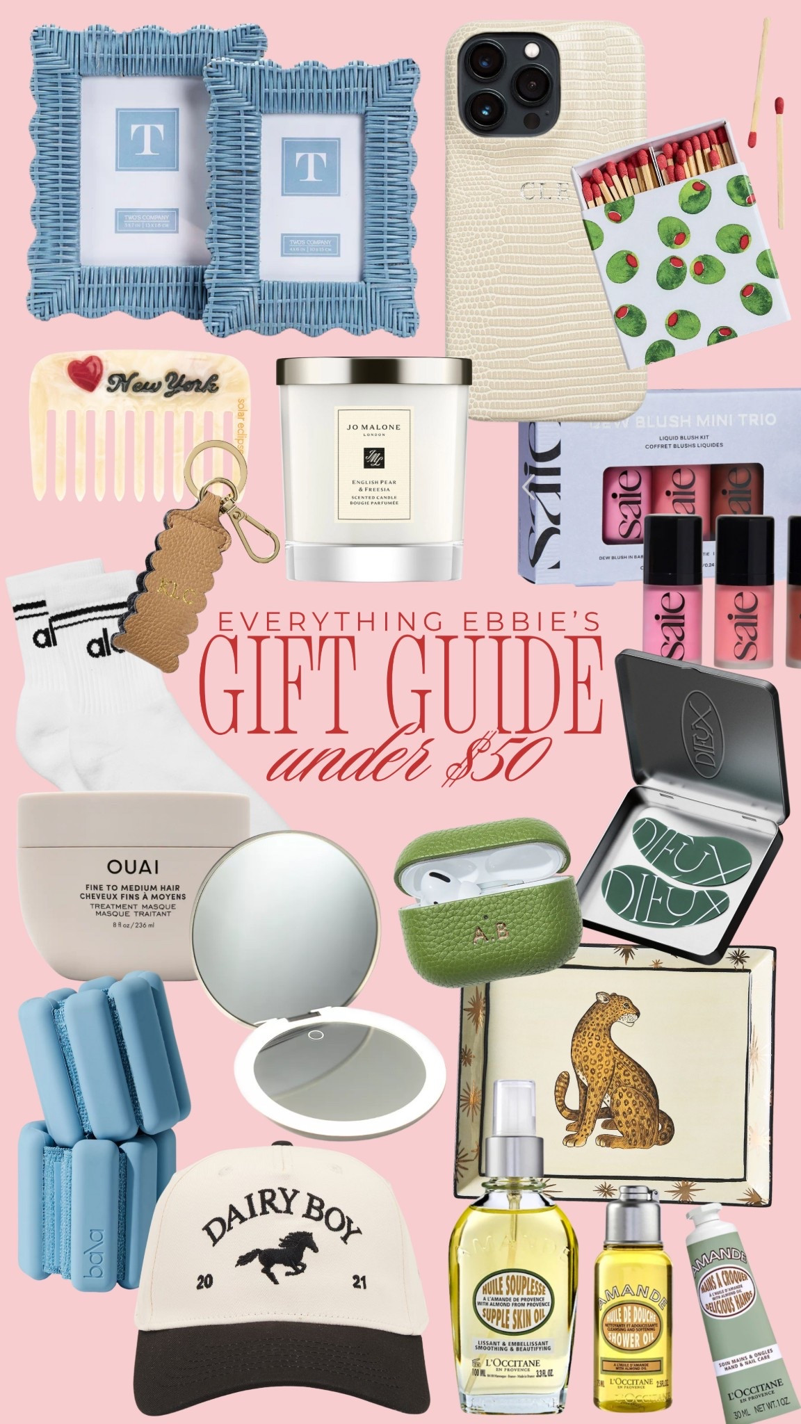 Gift guide under $50

#LTKHoliday #LTKCyberWeek #LTKGiftGuide