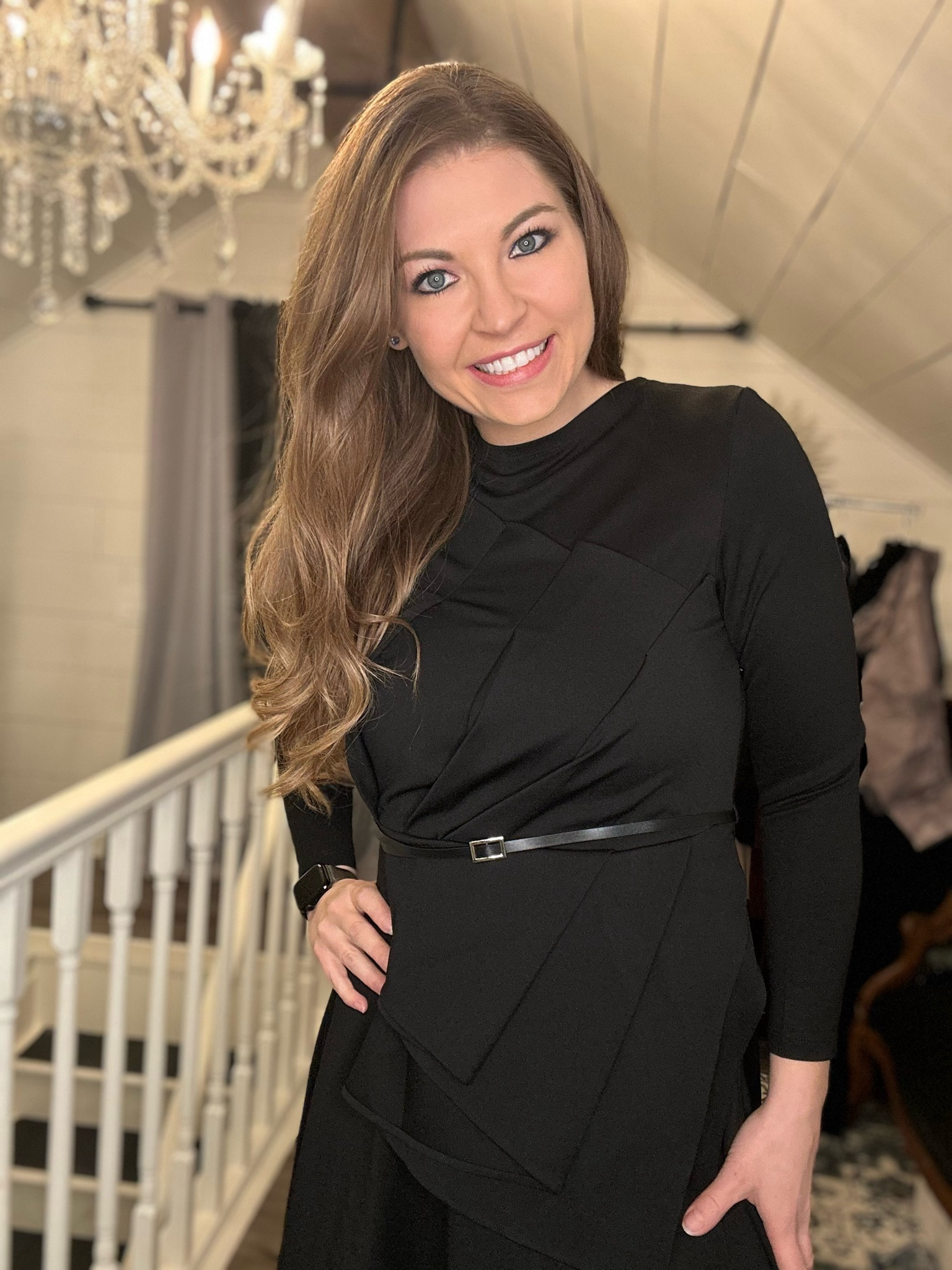 Elevate your style with our stunning long sleeve dress featuring a mesmerizing 3D pattern. This sophisticated ensemble boasts a high neckline, accentuating your elegance, while a chic belt cinches the waist for a flattering silhouette. Complete with a subtle side slit, this dress exudes luxury and sophistication, making you feel like a million bucks with every step.


#LTKSpringSale