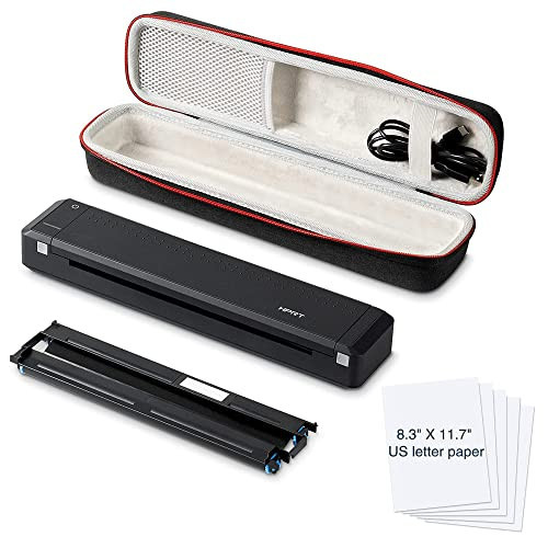 HPRT Wireless Bluetooth Portable Printer+Case+Ribbon 3 in 1 by Thermal Transfer MT800 for Traveli... | Amazon (US)
