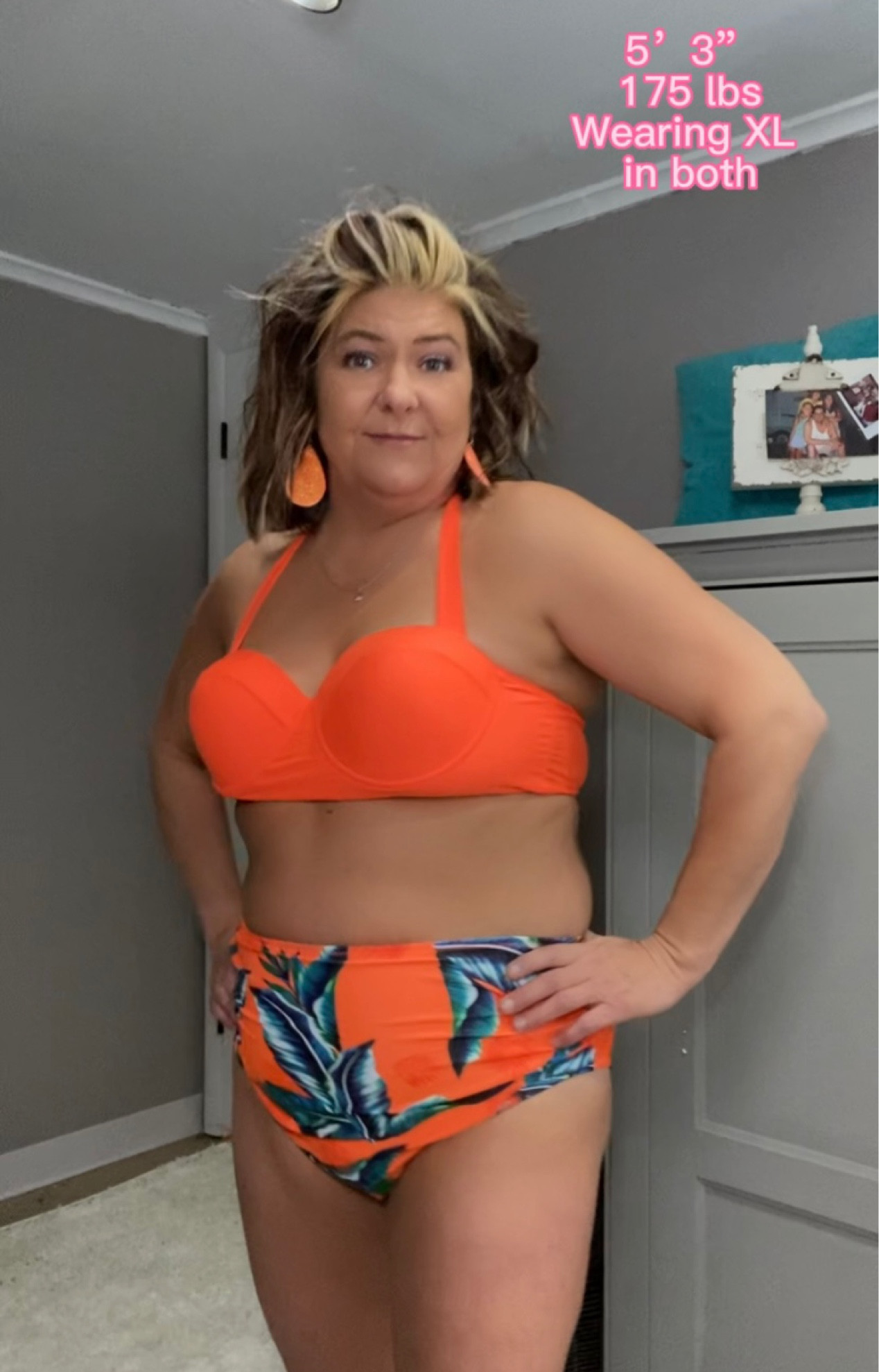 I absolutely love this suit! This color is sold out but other cooors are available including a pink one! 
Shein Swimsuit for mid size gals
#midsizeswimsuits #over40swimsuit
#sheinswimsuit #2pieceswimsuit