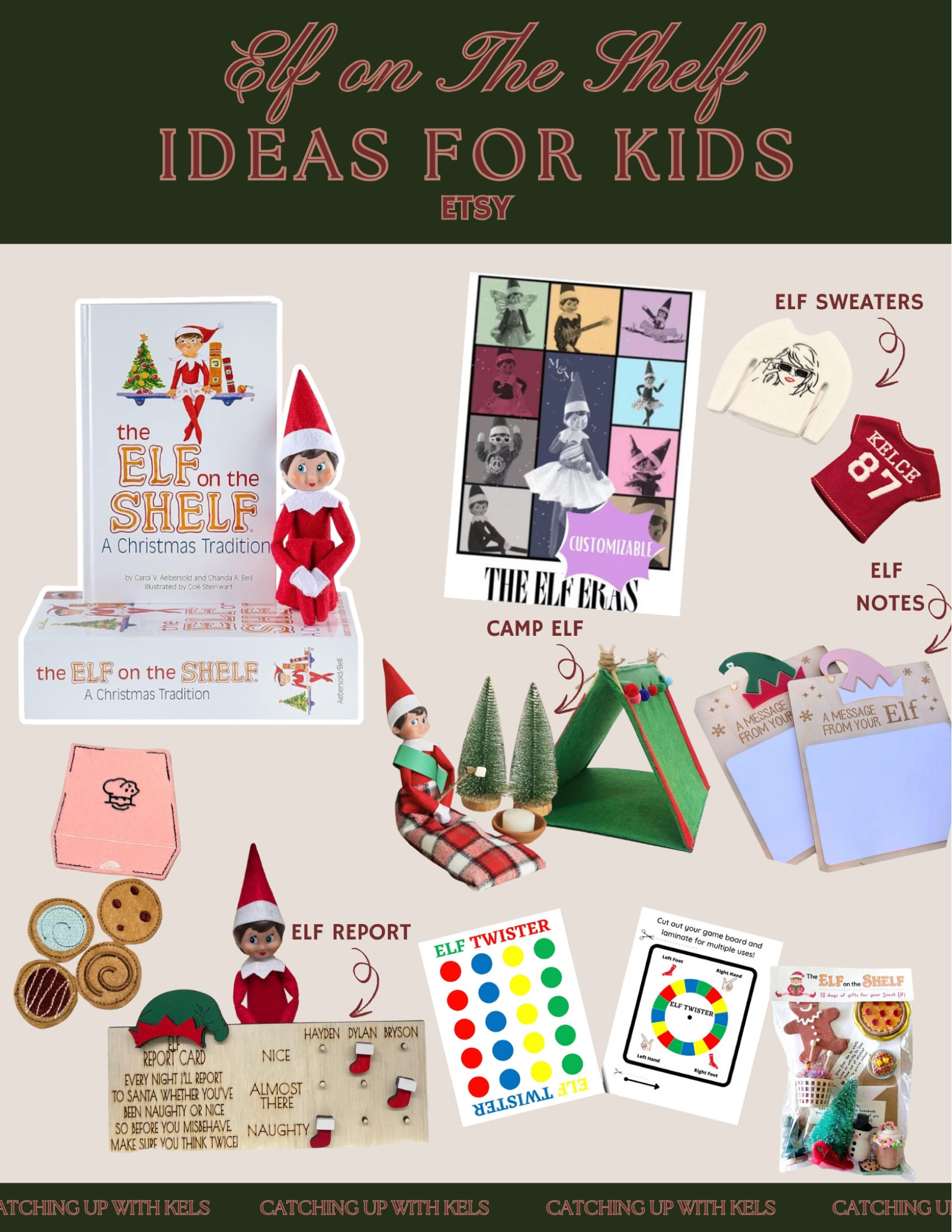 ✨ Elf on the Shelf just got an upgrade! Find creative and fun ideas to make your elf’s arrival magical for your little ones this season 🎄. From personalized elf reports to cute outfits, shop everything you need on Etsy! Tap the link to get started. #ElfOnTheShelfIdeas

#LTKHoliday #LTKKids