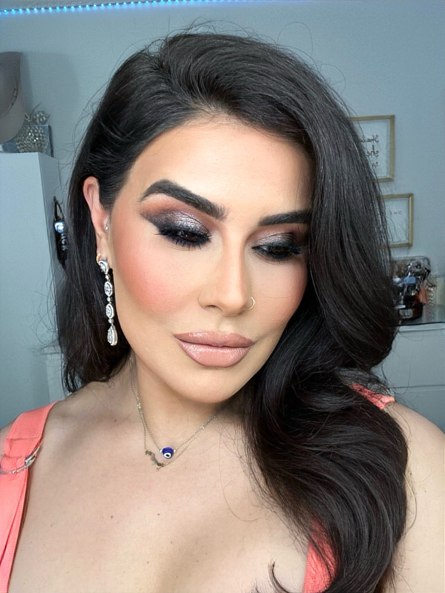 Loved creating this brown silver Smokey eye look. Tutorial is on my Instagram @foreveruntamed 💞

For the Luxie brush set that includes the flat top and the ones used in the video message me on IG directly word “Brush"

#LTKover40 #LTKGiftGuide #LTKbeauty