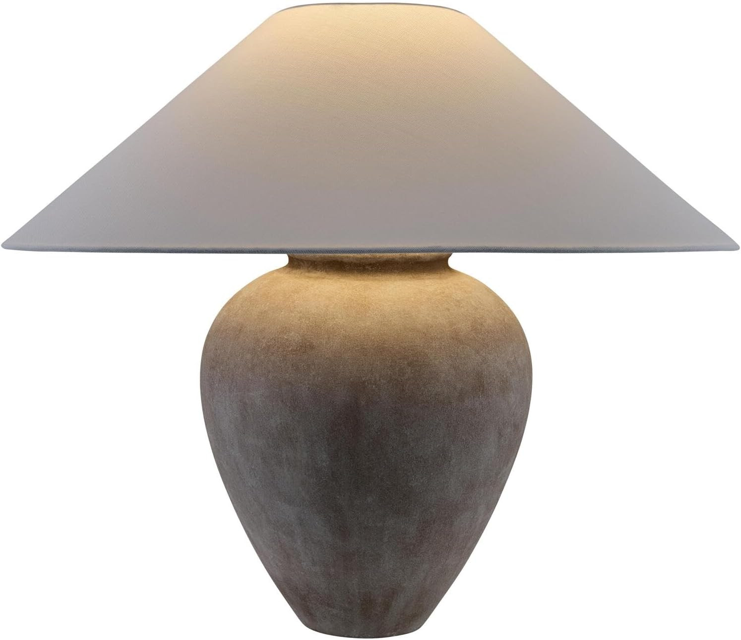 Livabliss x Galey Alix Camden Ford Traditional Table Lamp, 22" H x 25" W x 25" D, Taupe | Amazon (US)