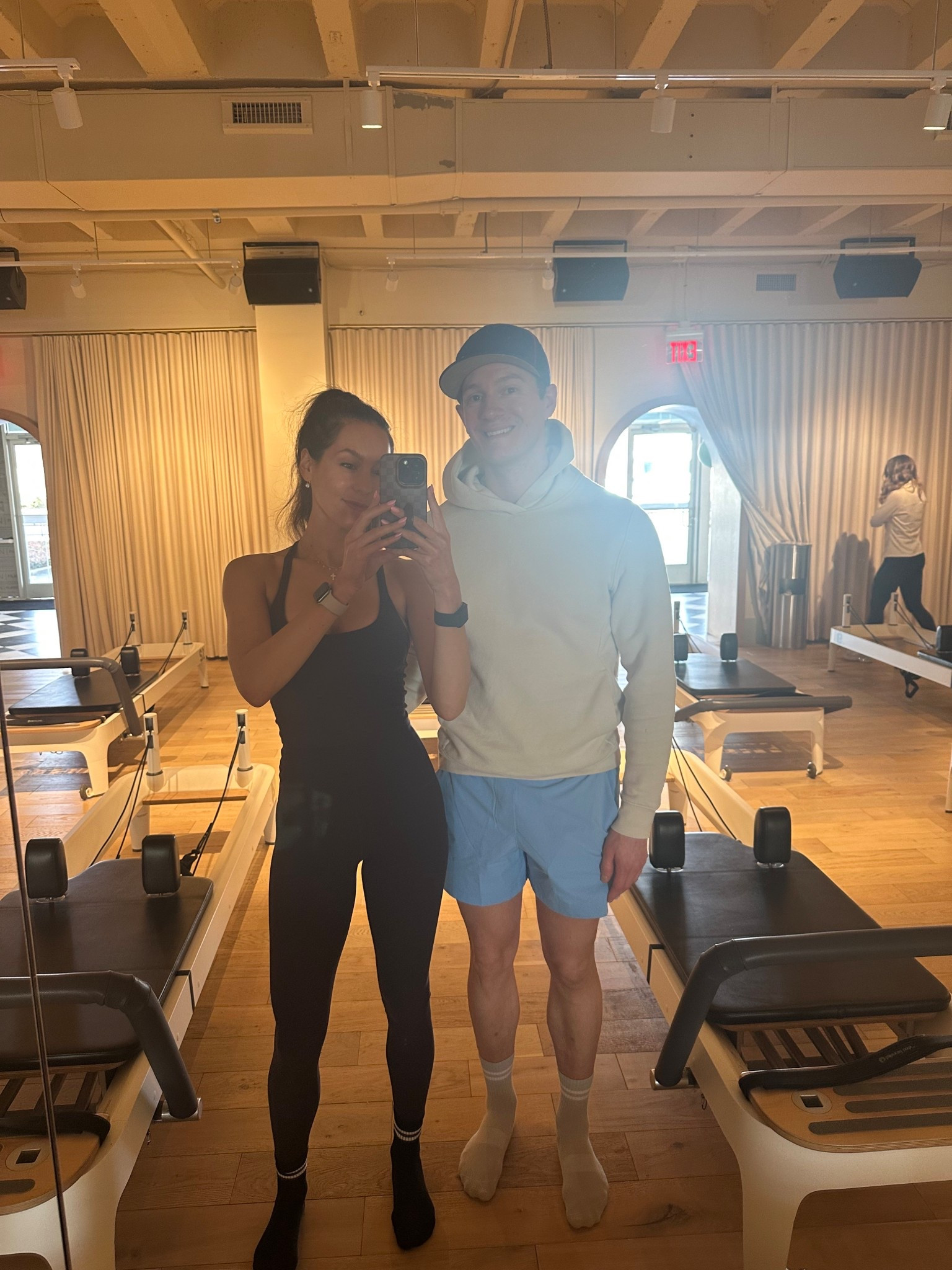 2/23/26 pilates ootd
Beyond Yoga tank
Lululemon leggings (size 6 for me)

#LTKMens #LTKfitnessgoals