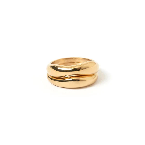 Charli Gold Ring | Arms Of Eve