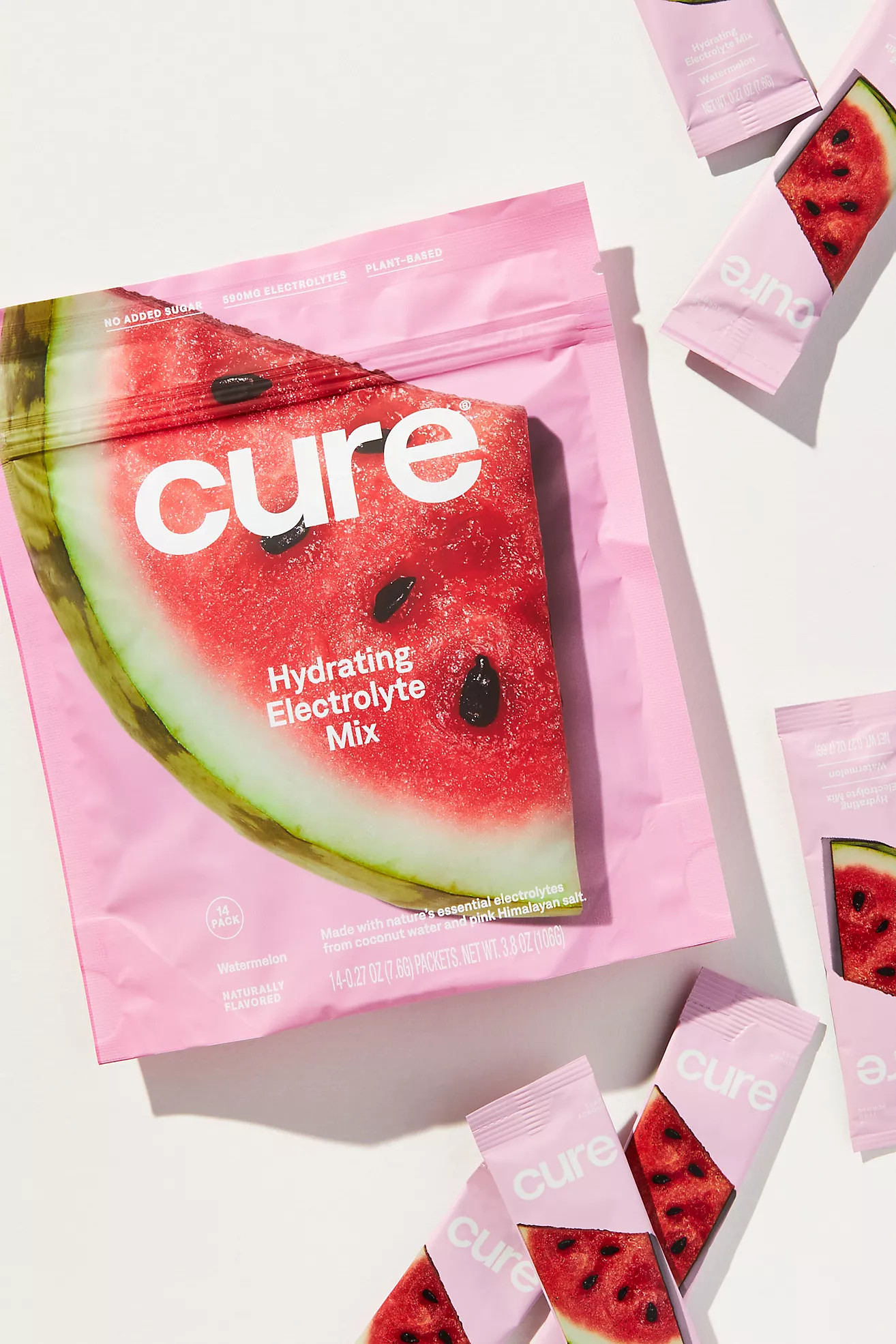 Cure Hydration Watermelon Hydrating Electrolyte Drink Mix | Anthropologie (US)