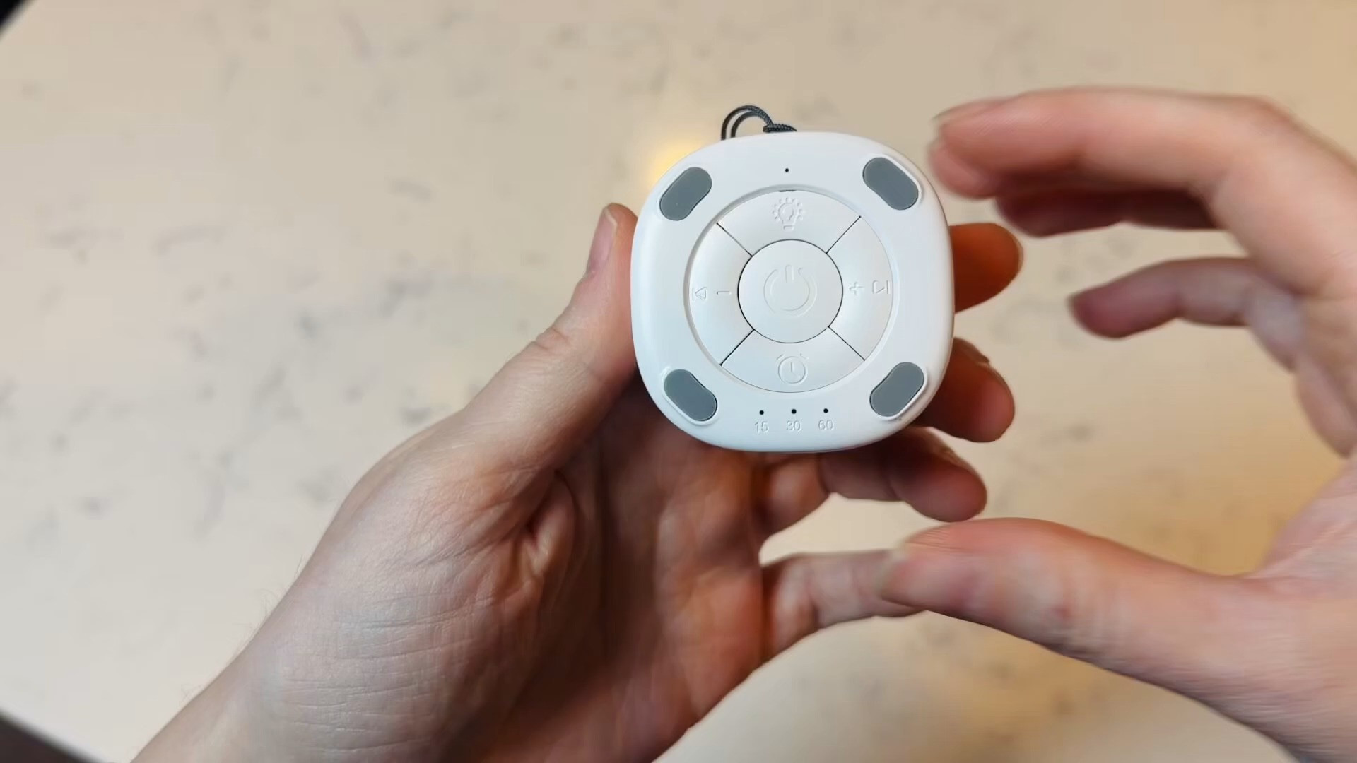 #ad This post contains affiliate links, which means I may earn a small commission if you make a purchase through my links.

This portable white noise sound machine is small enough to travel with but still has a great variety of sounds to help with sleep. It includes 20 different sound options, adjustable volume, timer settings, and a soft night light. Since it’s rechargeable, it’s easy to use at home, while traveling, or in a nursery to help create a calm sleep environment.
 

 #LTKHome