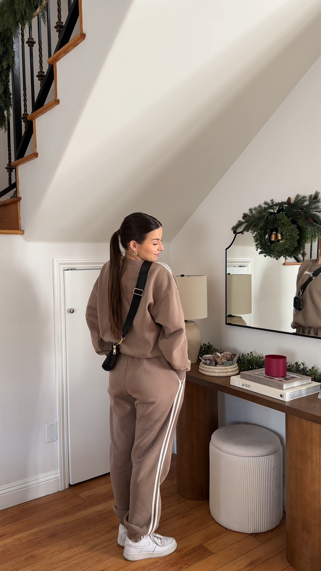 Princess Polly matching loungewear set! I got the sweatshirt in my regular size 2 and sweatpants in a size 4 🧦✨ would be a cute airport fit!

#LTKFindsUnder100 #LTKActive #LTKTravel