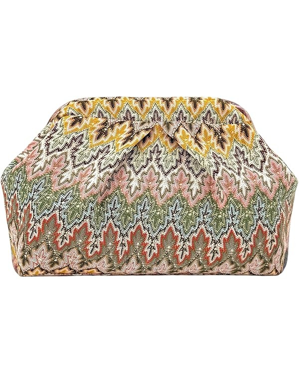 Women's Evening Cloud Clutch Bag, Crocodile Leopard Sequin Denim Cow Print Moroccan for Party Wed... | Amazon (US)