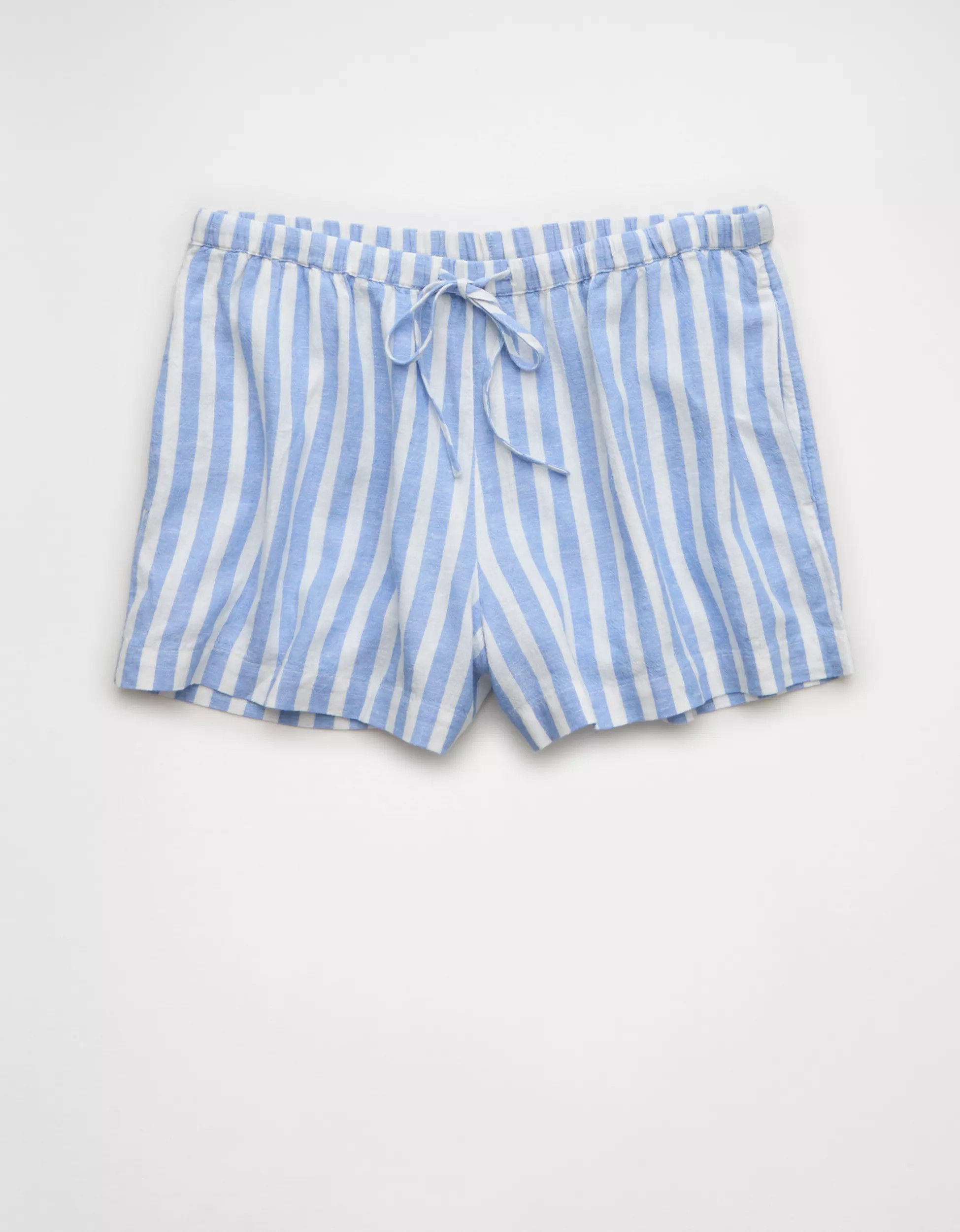 AE High-Waisted Linen-Blend Soft Short | American Eagle Outfitters (US & CA)