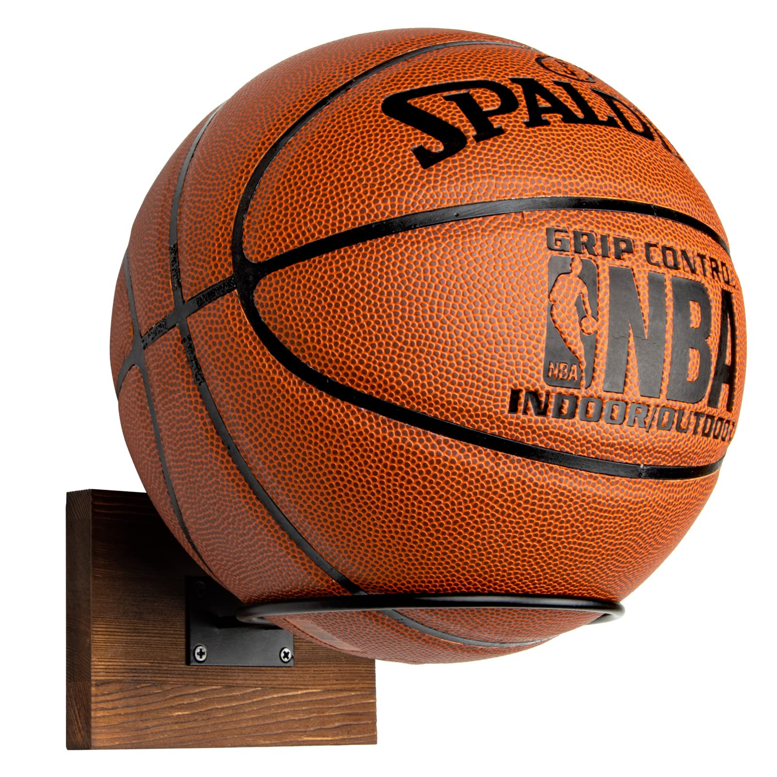 PUERSI Ball Holder Wall Mount Ball Stand Display Storage for Basketball Football Soccer Volleybal... | Amazon (US)