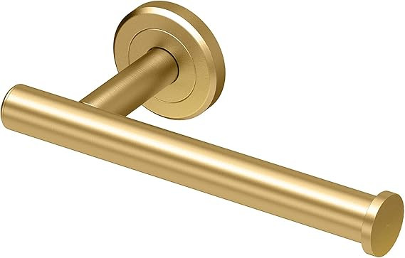 Gatco 4233 Latitude II European Toilet Tissue Holder, Brushed Brass | Amazon (US)