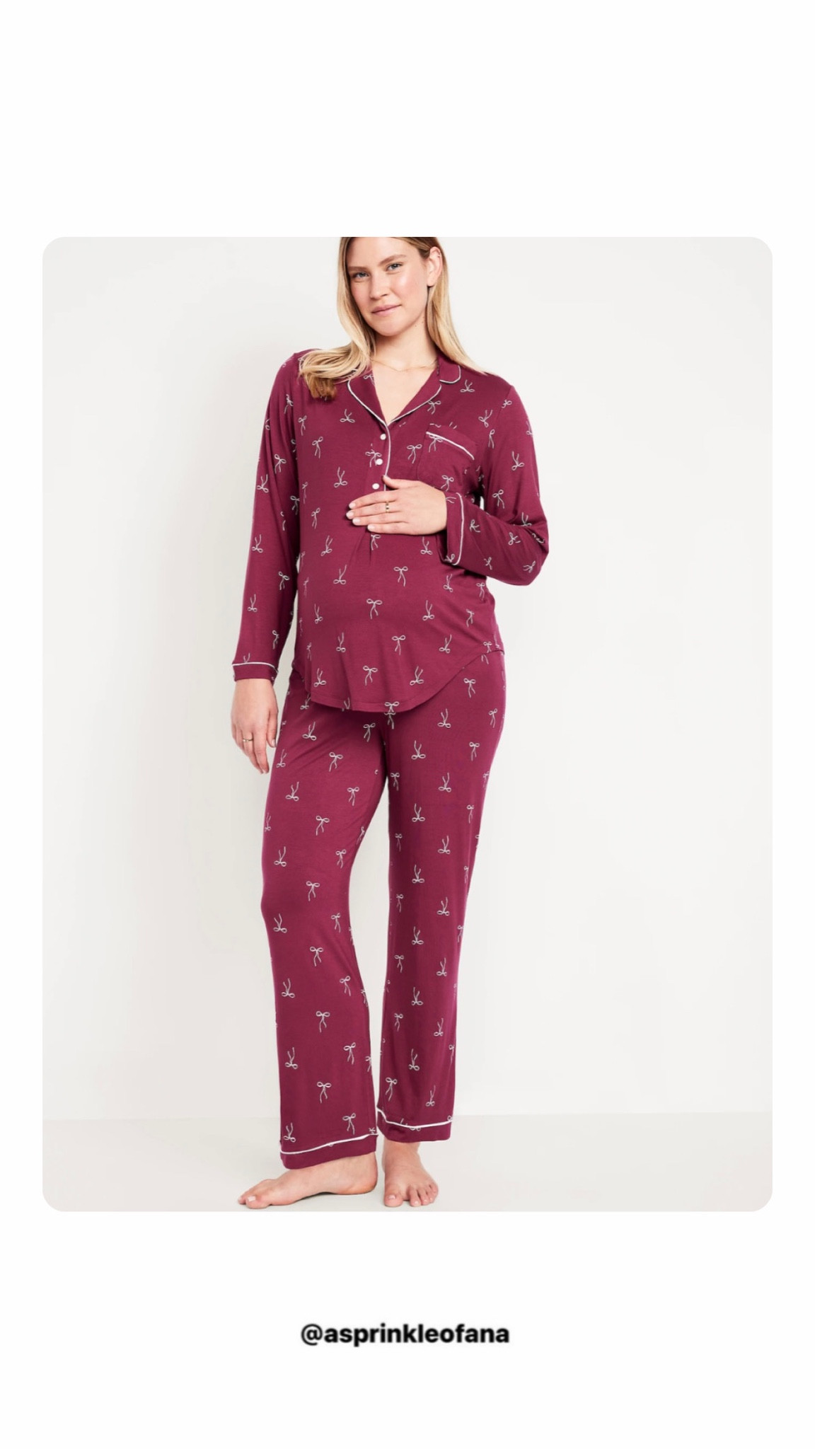 Our fave pj now comes in a maternity version 🎀

#LTKgiftguide #LTKmaternity #LTKsale