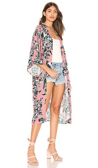 Painted Floral Kimono | Revolve Clothing (Global)