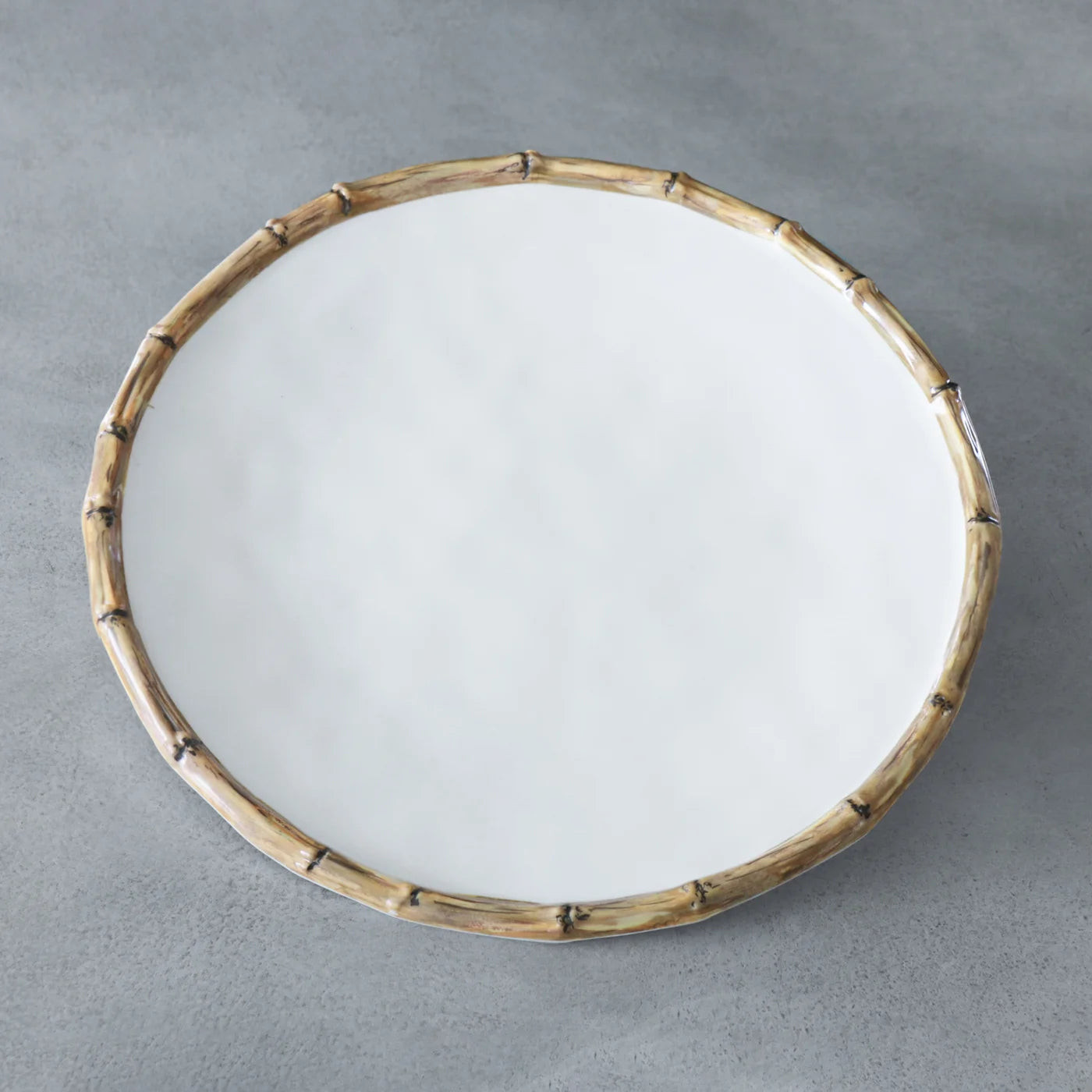 Beatriz Ball Vida Bamboo Melamine Dinner Plate, Set of 4 | Sabavi Home