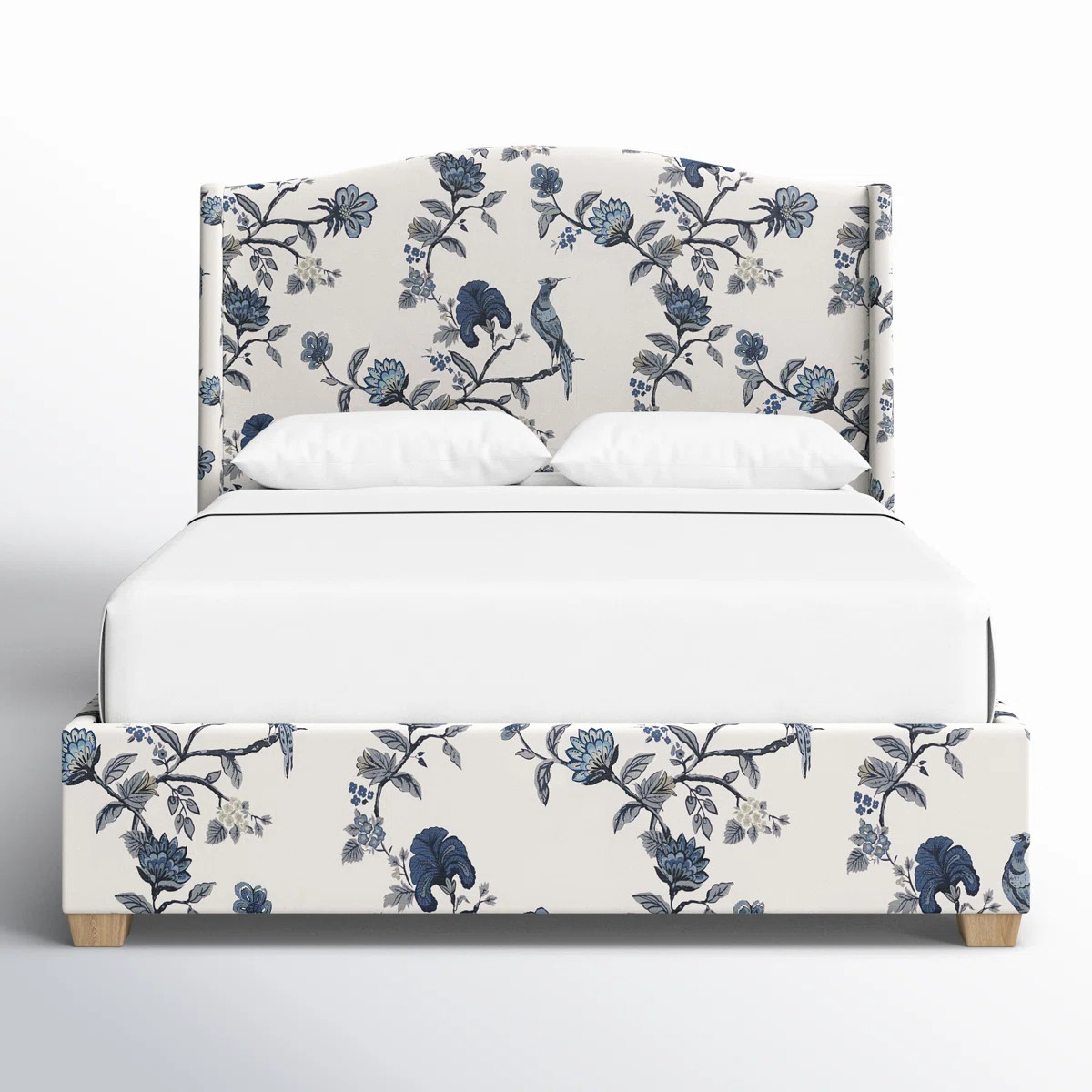Allis Upholstered Wingback Bed | Wayfair North America