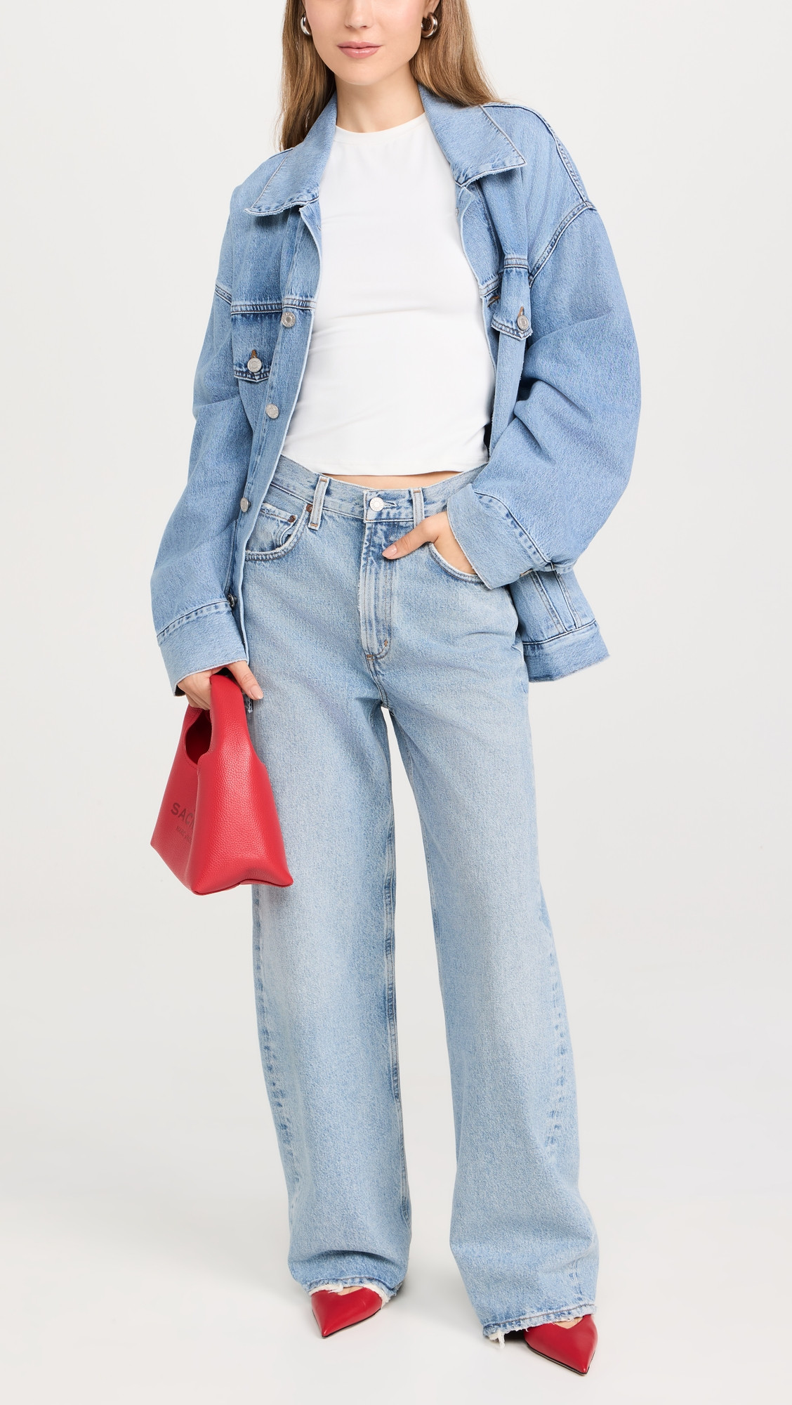 AGOLDE Low Curve Jeans Force 33 | Shopbop
