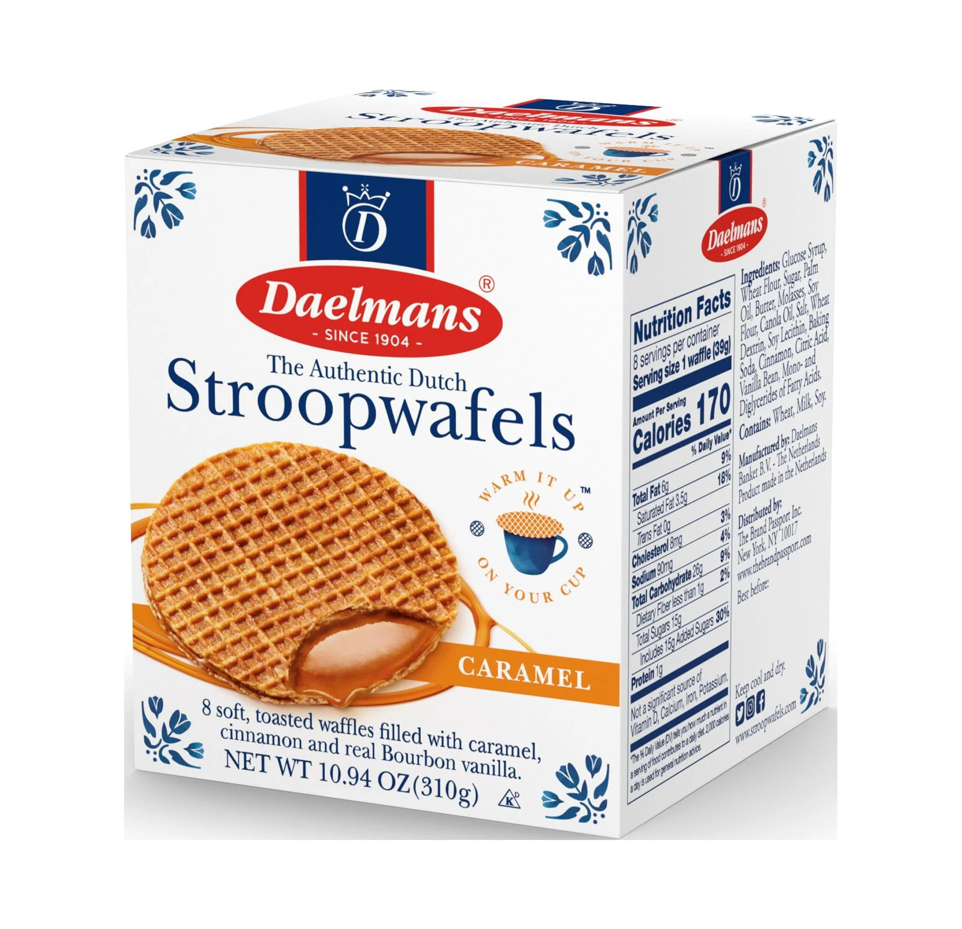 Daelmans Caramel Stroopwafels, Delicious Dutch Syrup Waffles, Contains Wheat, Milk, Soy, 10.94 oz... | Walmart (US)