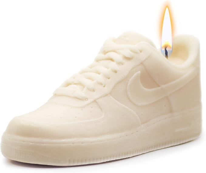 Amazon.com: Sneaker Candle - Custom Natural Soy Wax Decorative Shoe for Home Decor, Living Room, ... | Amazon (US)