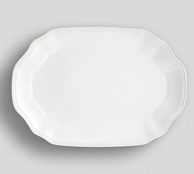 Leila Oval Serving Platter | Pottery Barn (US)