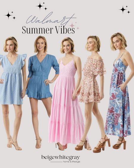 The cutest summer dresses from Walmart!!! Grab them before they sell
Out. 


#LTKSeasonal #LTKstyletip #LTKfindsunder50