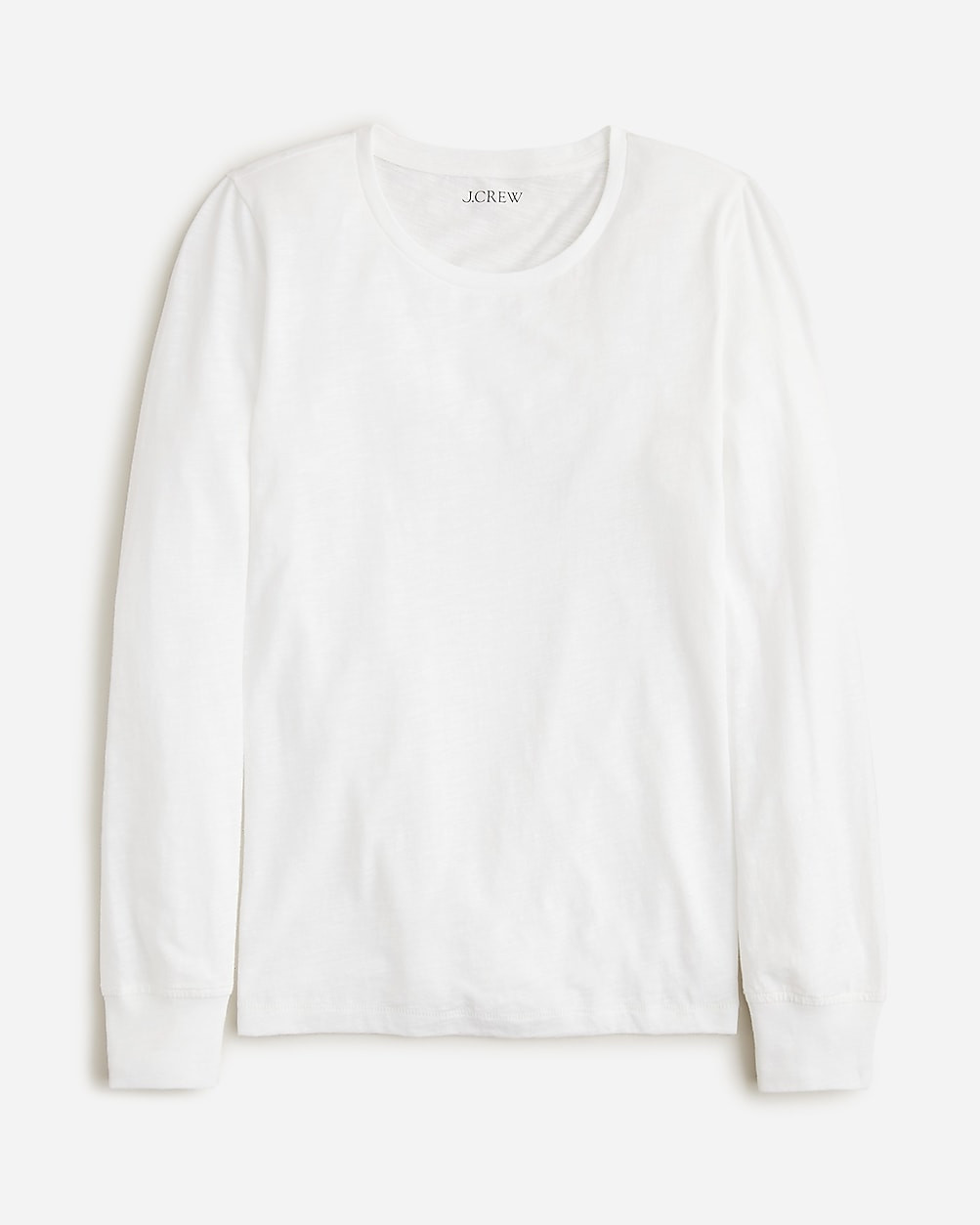 Vintage cotton crewneck long-sleeve T-shirt | J. Crew US