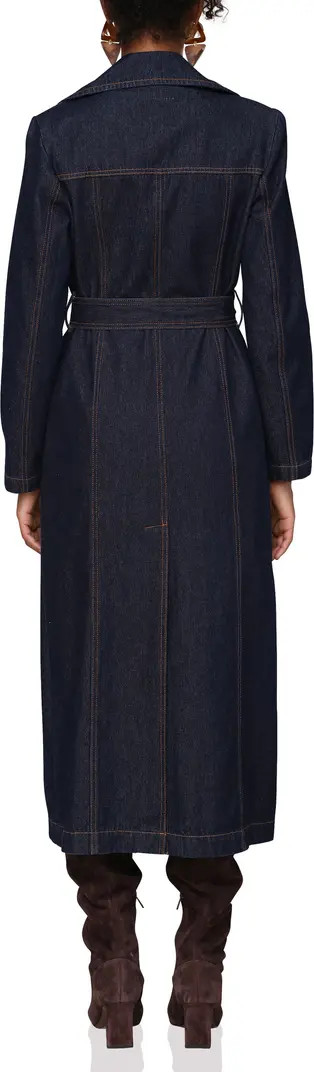 Avec Les Filles Belted Utility Denim Trench Coat | Nordstromrack | Nordstrom Rack