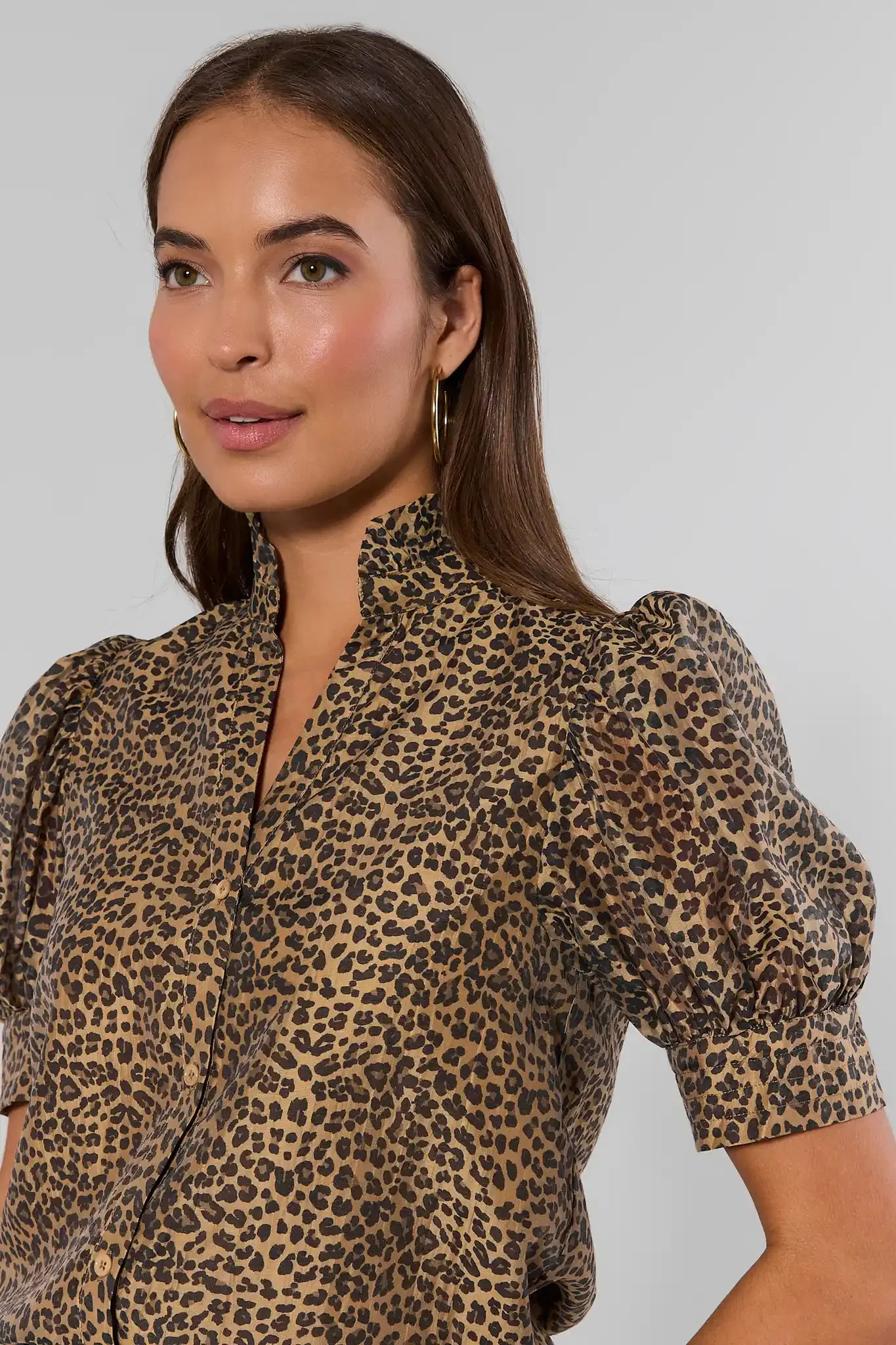 Leopard Print Small Shoulder Bag | Avara