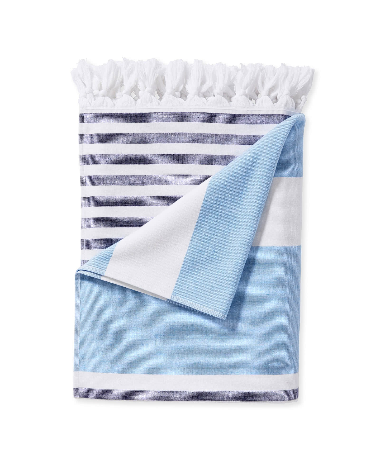 Capri Fouta Beach Towel | Serena and Lily
