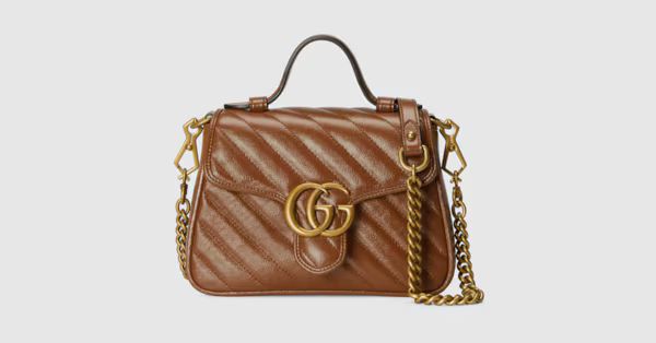 Gucci GG Marmont mini top handle bag | Gucci (US)