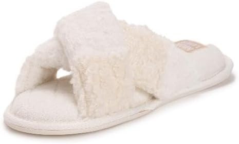 MUK LUKS Women's Perley Criss Cross Slipper | Amazon (US)