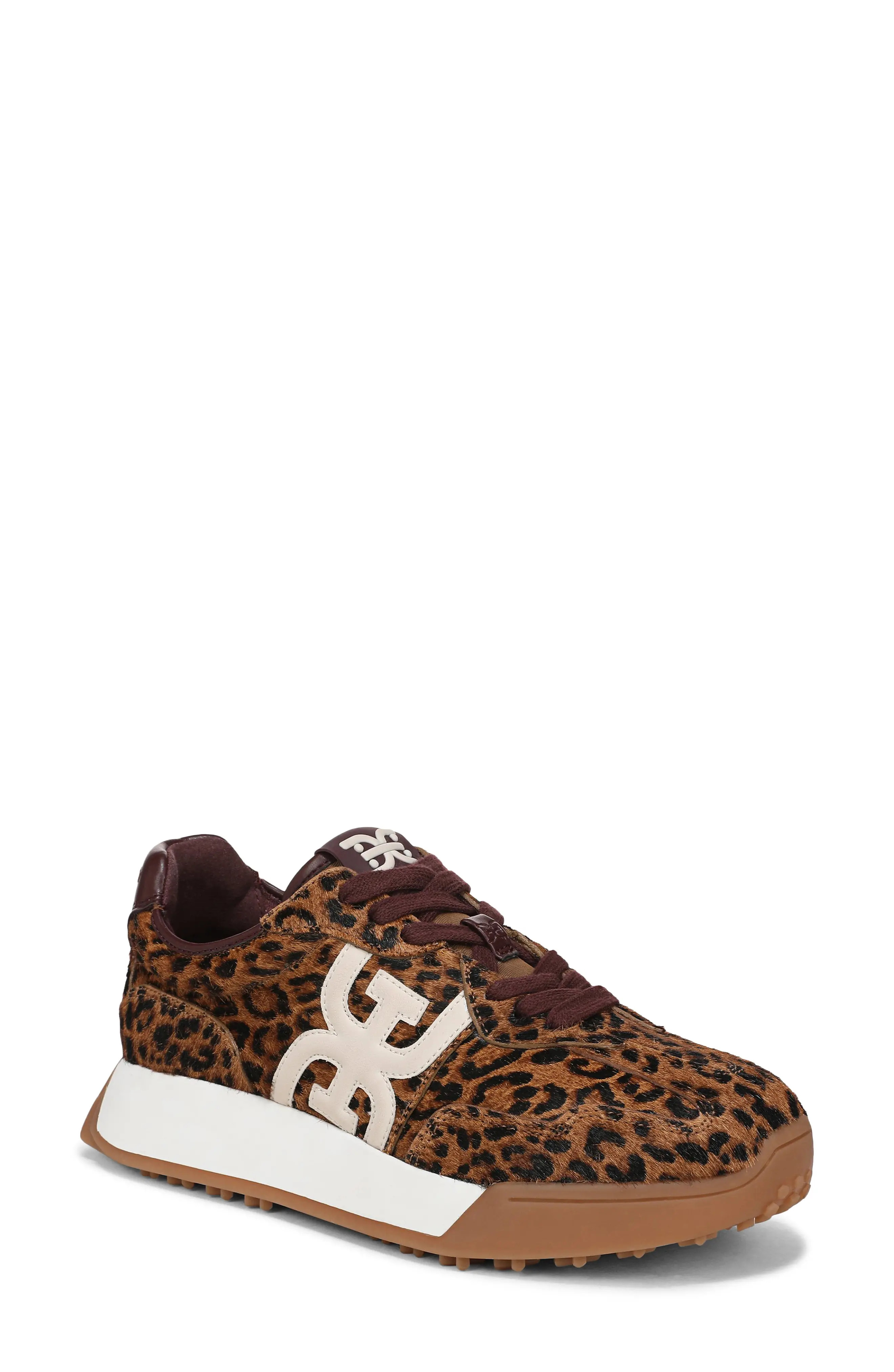 Sam Edelman Langley 3 Genuine Calf Hair Sneaker in Tan Multi at Nordstrom Rack, Size 7.5 | Nordstrom Rack