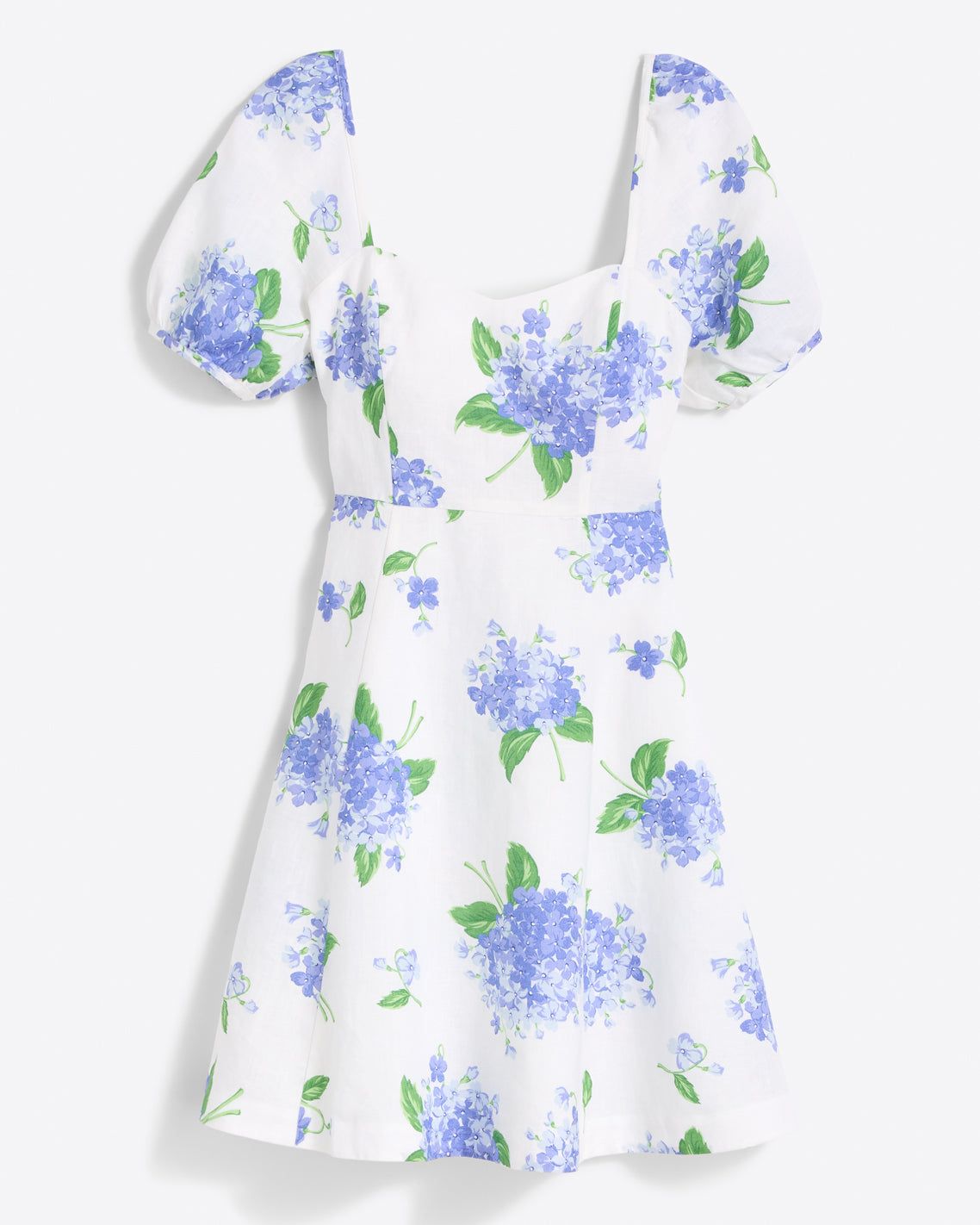 Shelly Dress in Linen Hydrangea | Draper James (US)